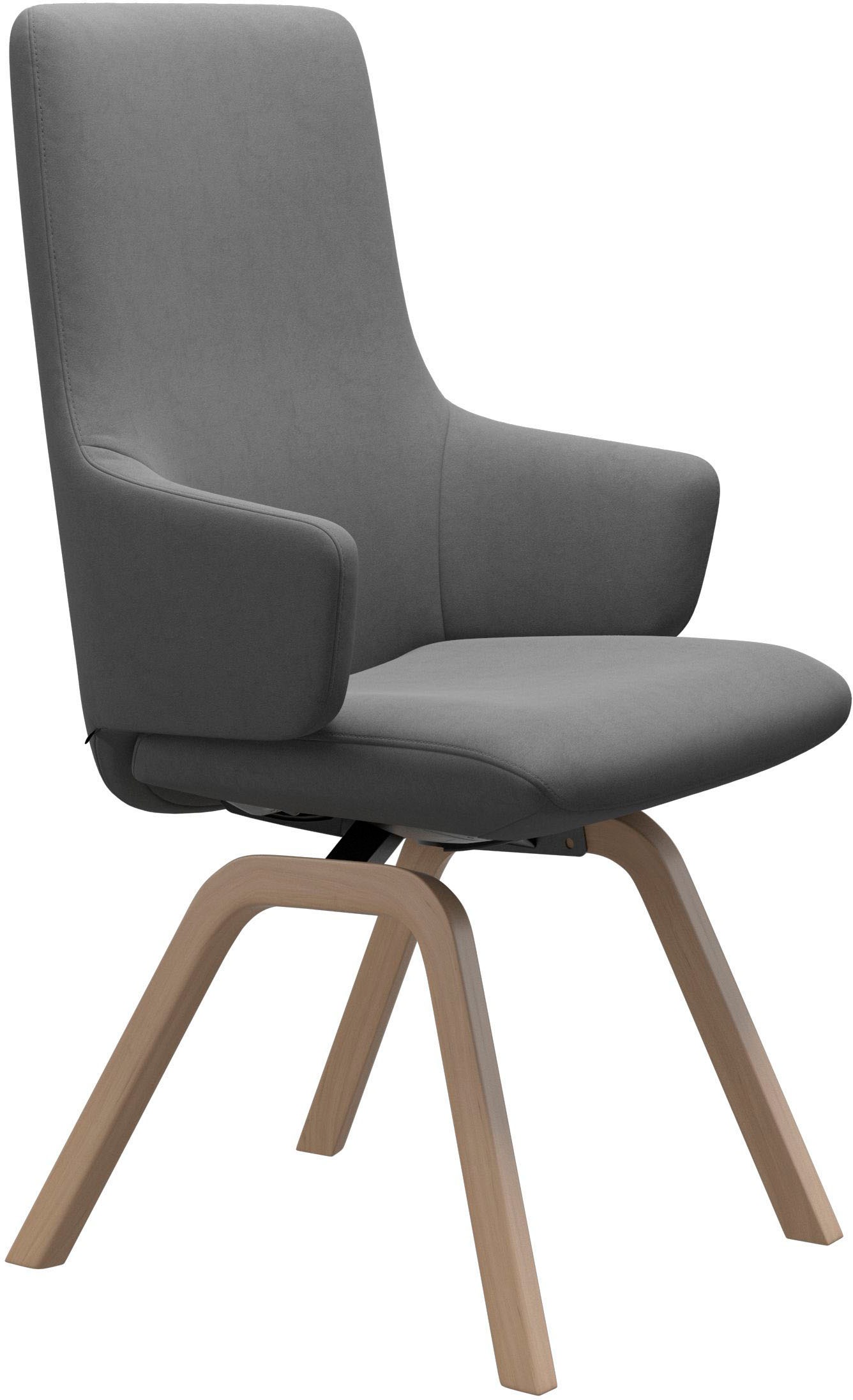 Stressless Polsterstuhl "Laurel" () Microfaser DINAMICA High Back mit Armle günstig online kaufen