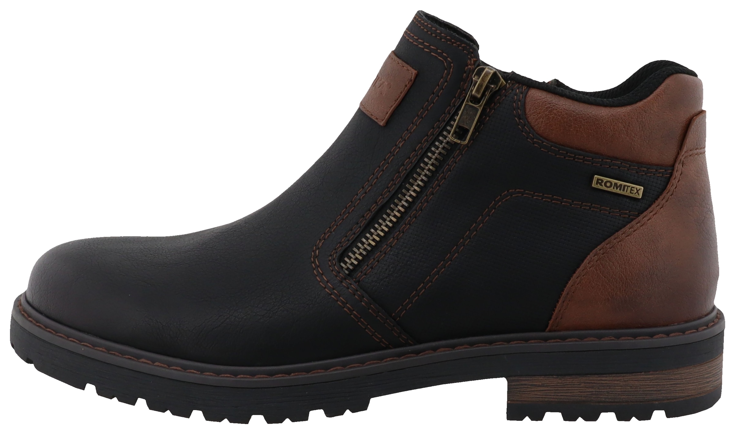 Romika Bikerboots  Bikerboots, Stiefelette mit Reißverschluss