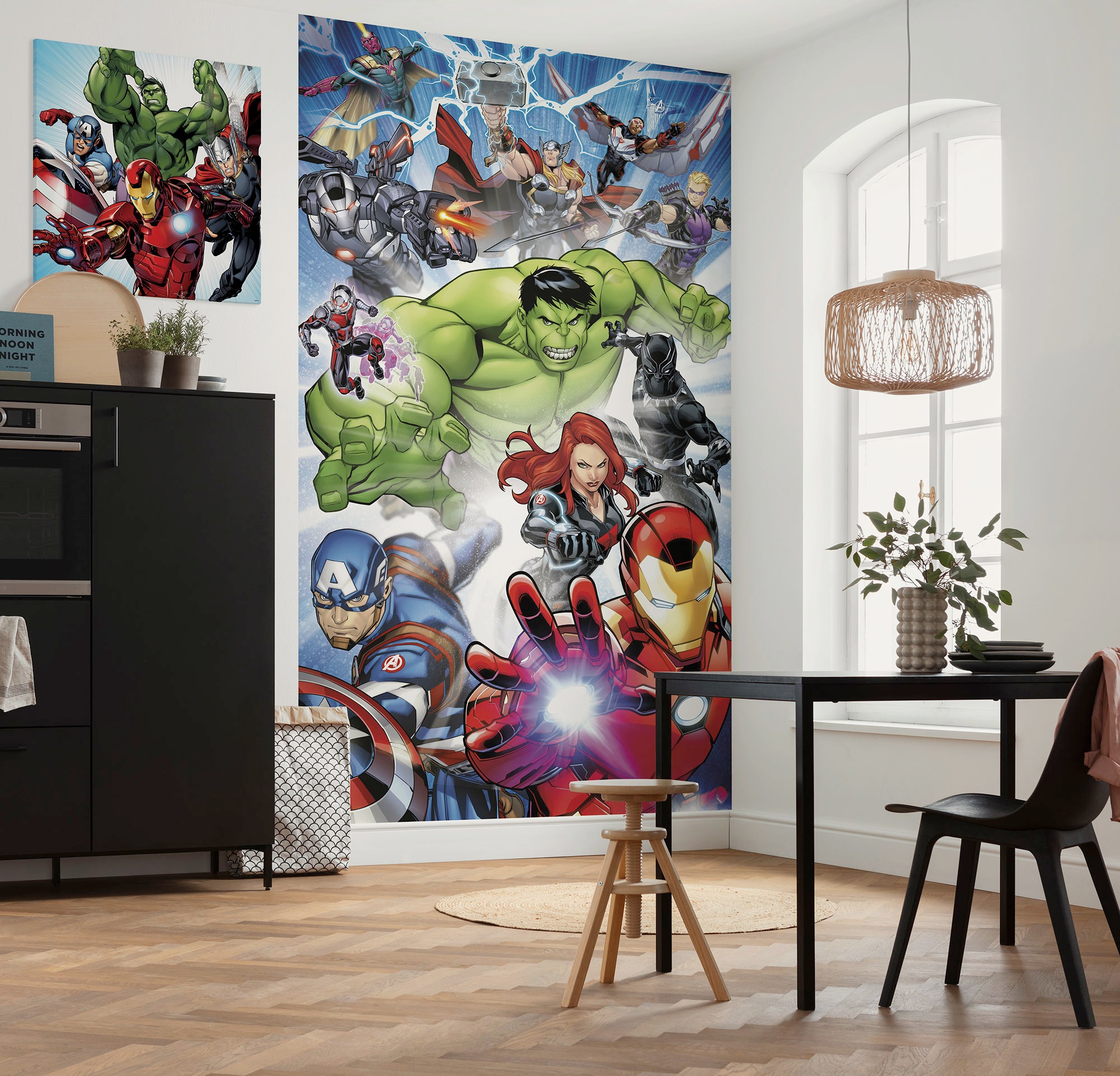 Komar Kindertapete »Marvel Avengers Protect«, bedruckt