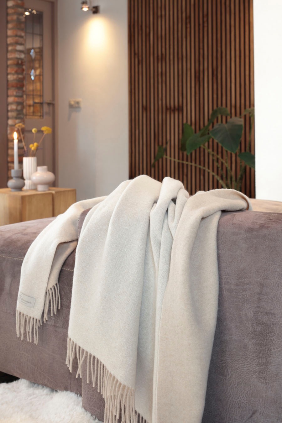 Biederlack Plaid »Britta«, aus 100% Wolle günstig online kaufen