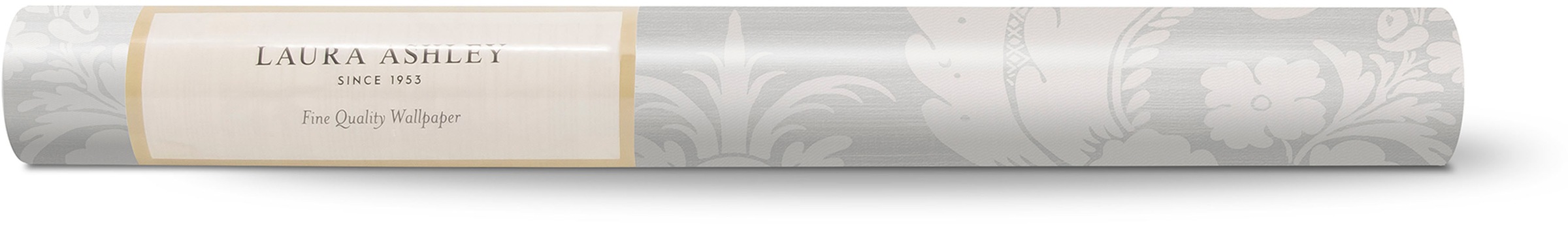 LAURA ASHLEY Vliestapete »Laura Ashley Martigues Moonbeam Vliestapete«, Barock, Laura Ashley Martigues Moonbeam Vliestapete