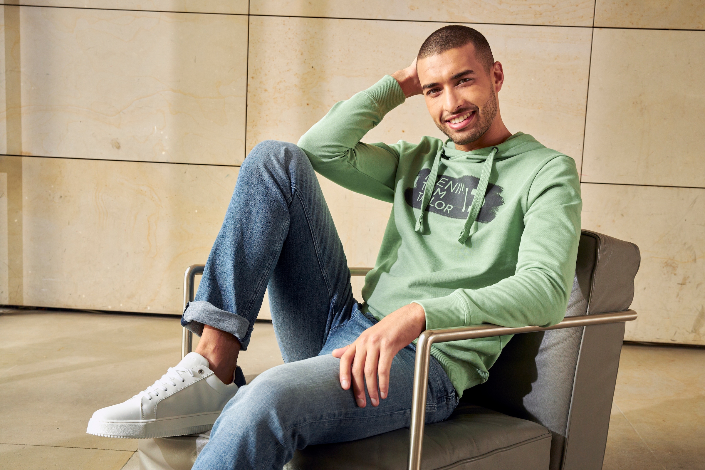 TOM TAILOR Regular-fit-Jeans »JOSH«, im authentischen Used-Look