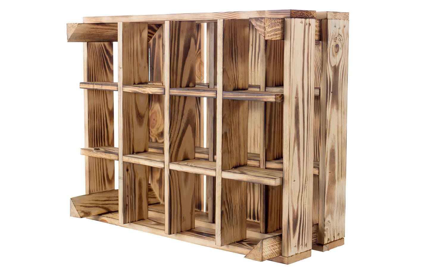 Holz Zollhaus Flaschenregal »Vintage«