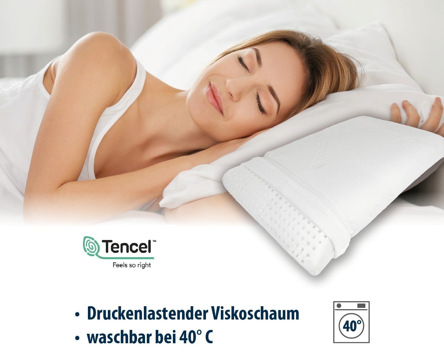 Jekatex Nackenstützkissen »Sleepy«, (1 St.)