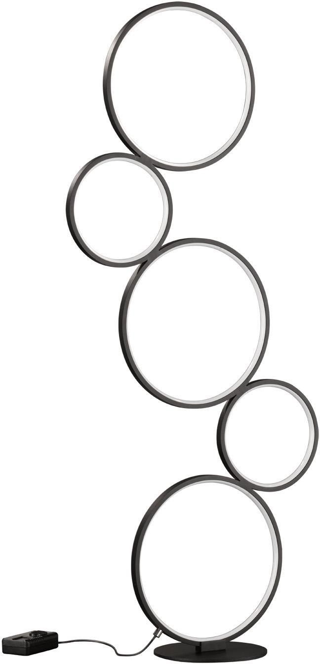 TRIO Leuchten LED Stehlampe »Rondo«, 5 flammig, Leuchtmittel LED-Board   LE günstig online kaufen