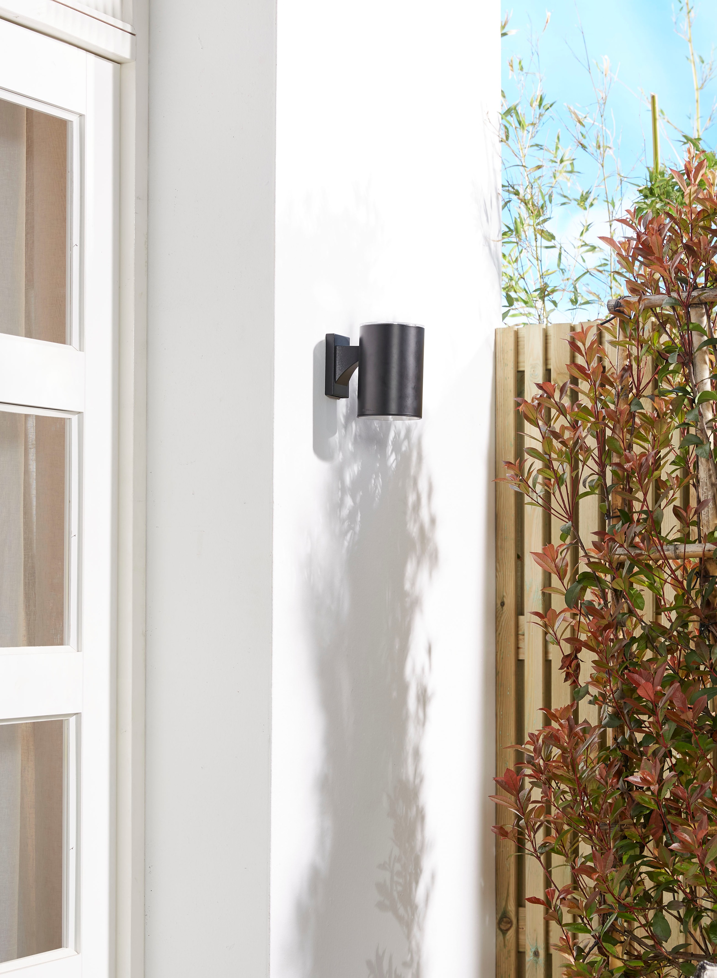 LUXFORM Außen-Wandleuchte »Solar-Intelligente Hybrid-Wandleuchte - Ohio«, L günstig online kaufen