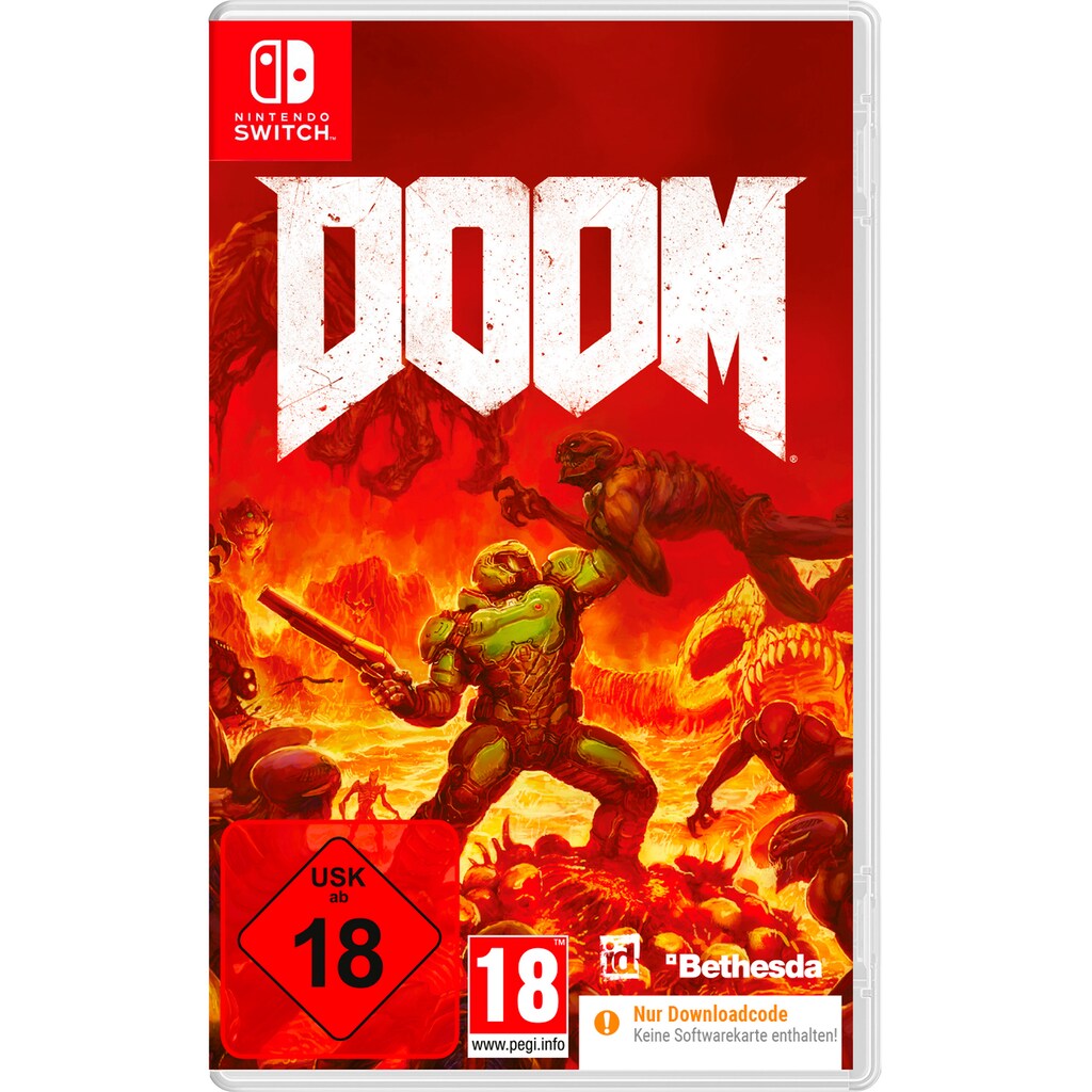 Bethesda Spielesoftware »DOOM«, Nintendo Switch