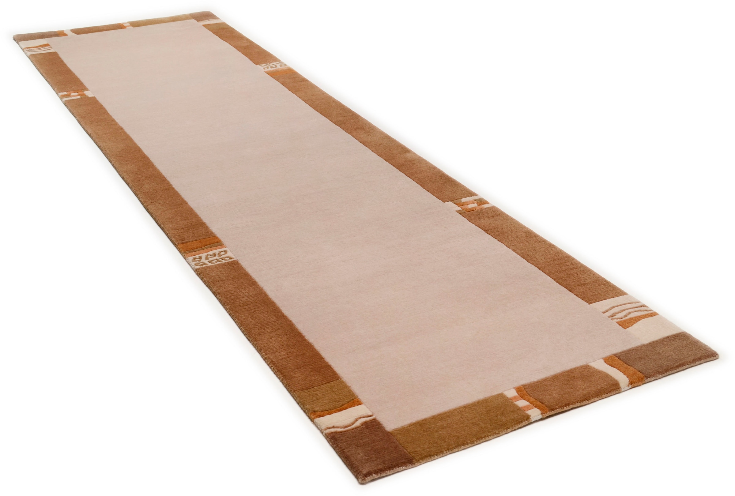 THEKO Wollteppich »Avanti« rechteckig 12 mm Höhe reine Wolle, handgeknüpft, günstig online kaufen