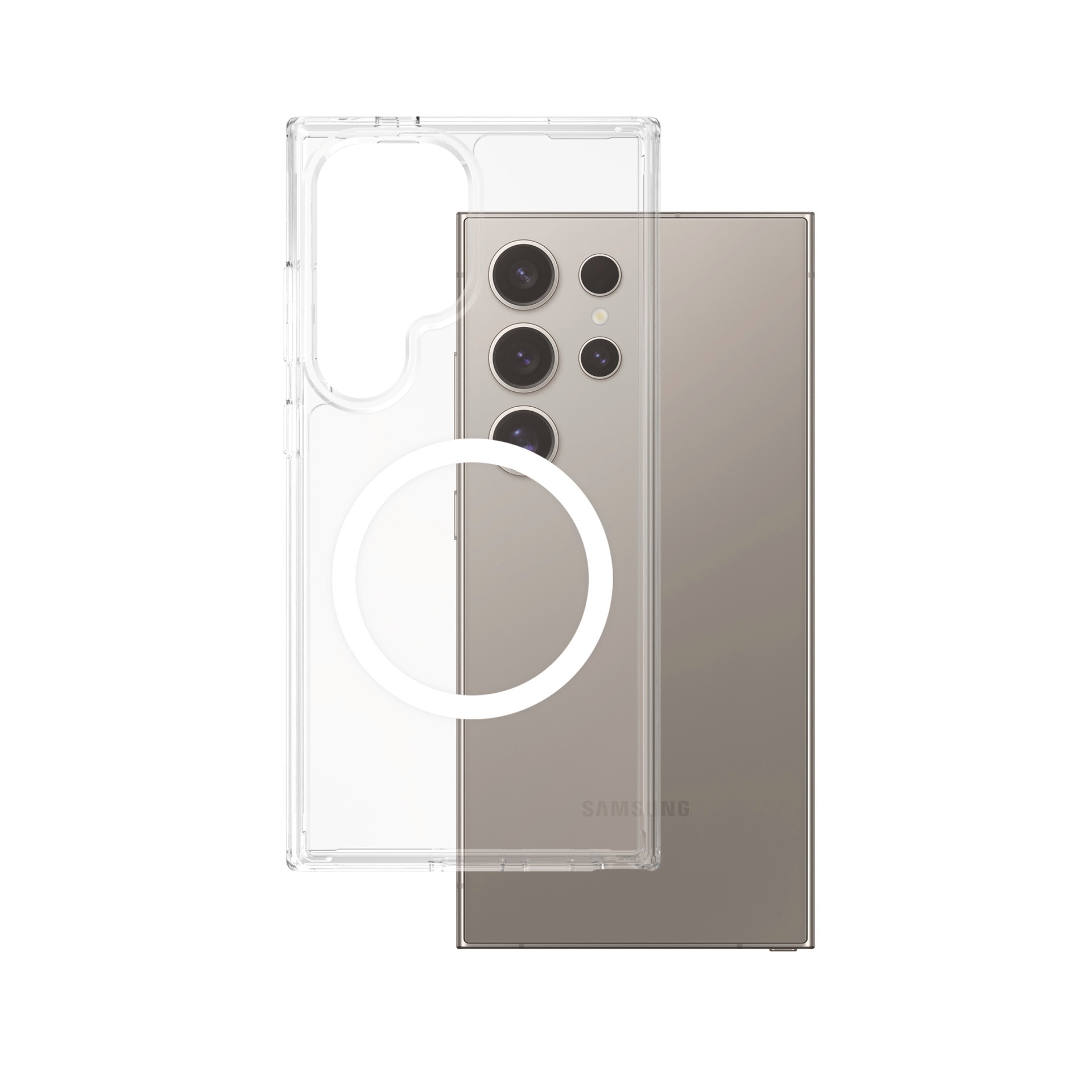 CARE by PanzerGlass Handyhülle »Magnetic QI Compatible Urban Combat Case für Samsung Galaxy S25 Ultra«, Backcover, Schutzhülle, Handyschutzhülle, Case, Schutzcase, stoßfest