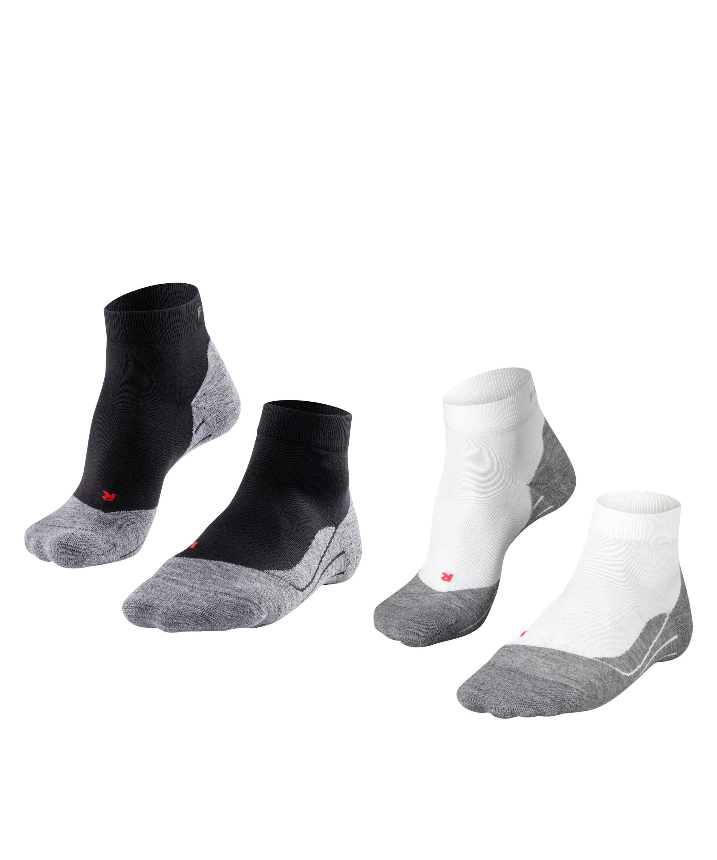 FALKE Laufsocken »RU4 Endurance Short«, (2 Paar), schnell trocknend, feuchtigkeitsregulierend