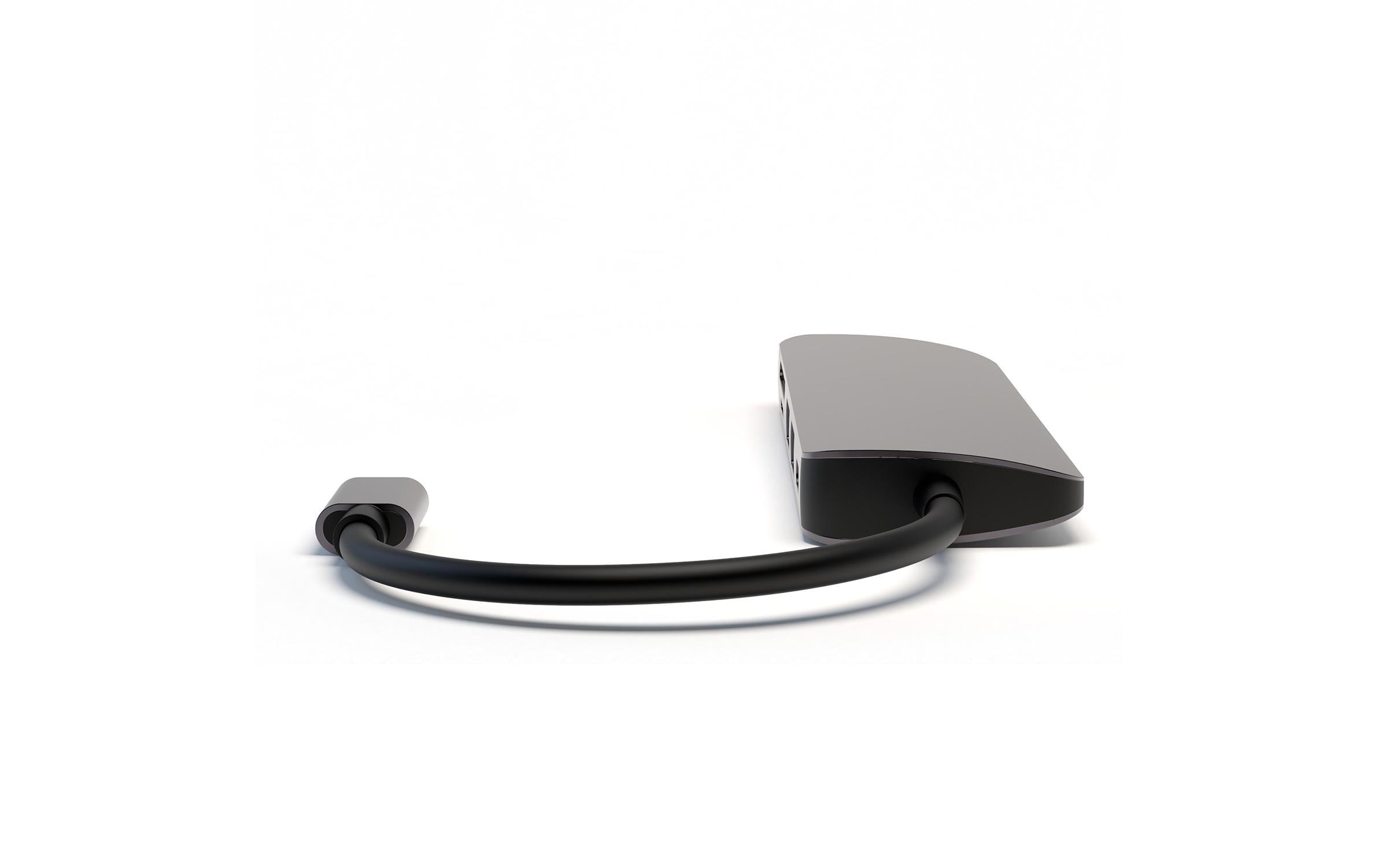 4smarts Laptop-Dockingstation »6in1 Hub USB-C – HDMI/USB-A/SD/PD«