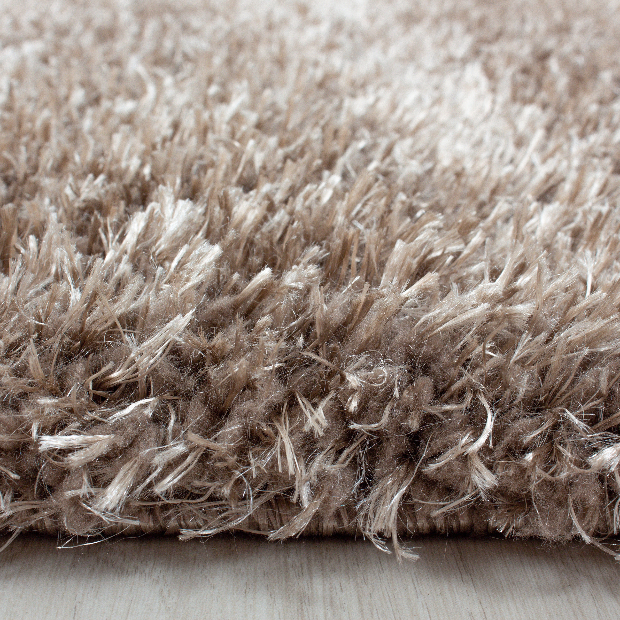 Ayyildiz Teppiche Hochflor-Teppich »BRILLIANT 4200«, rund, 50 mm Höhe, auch in rechteckig, Langflor, Shaggy, Wohnzimmer