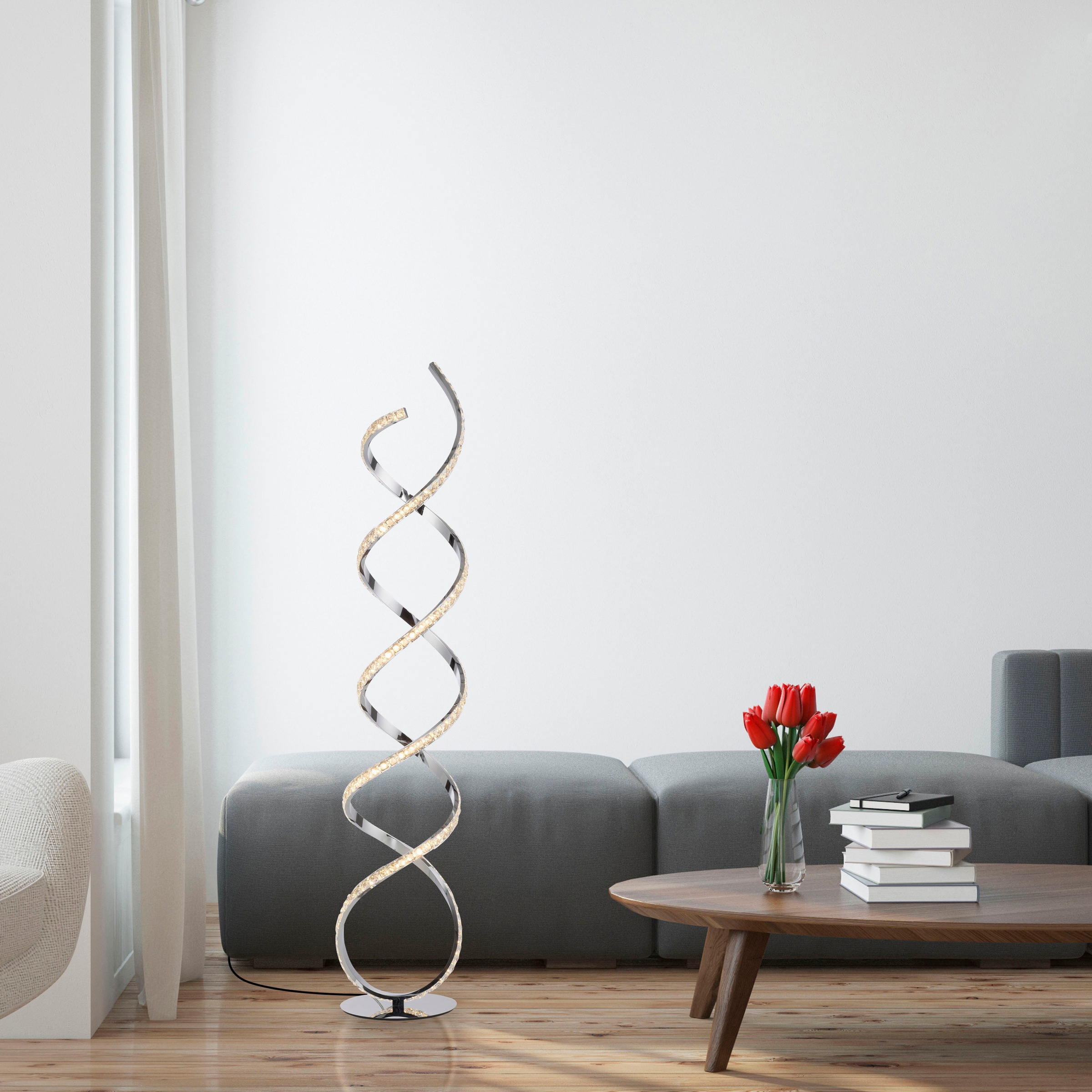Paul Neuhaus Stehlampe »KIRIBI«, 1 flammig, Leuchtmittel LED-Board | LED fest integriert