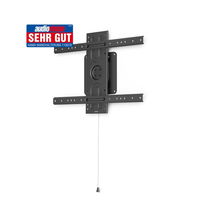 HAMA TV-Wandhalterung »Hoch- und Querformat, 94 - 203 cm (37" - 80"), 43", 50", 55", 65", 75"« bis 203 cm Zoll schwarz