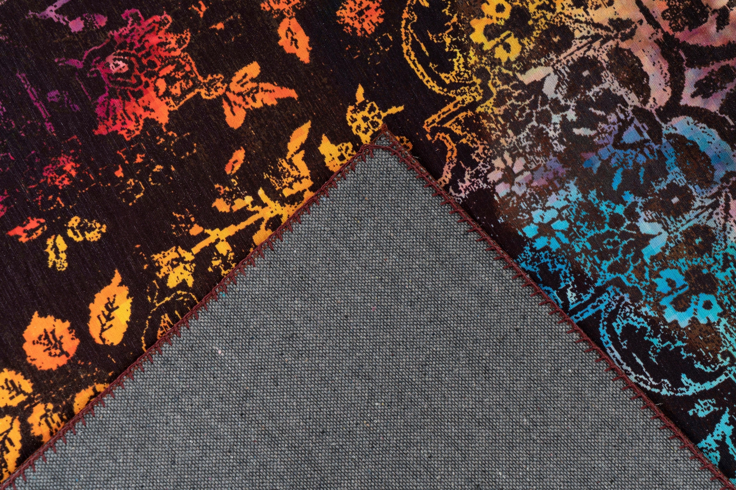 calo-deluxe Teppich »Castor 333«, rechteckig, 6 mm Höhe, Kurzflor, Wohnzimmer