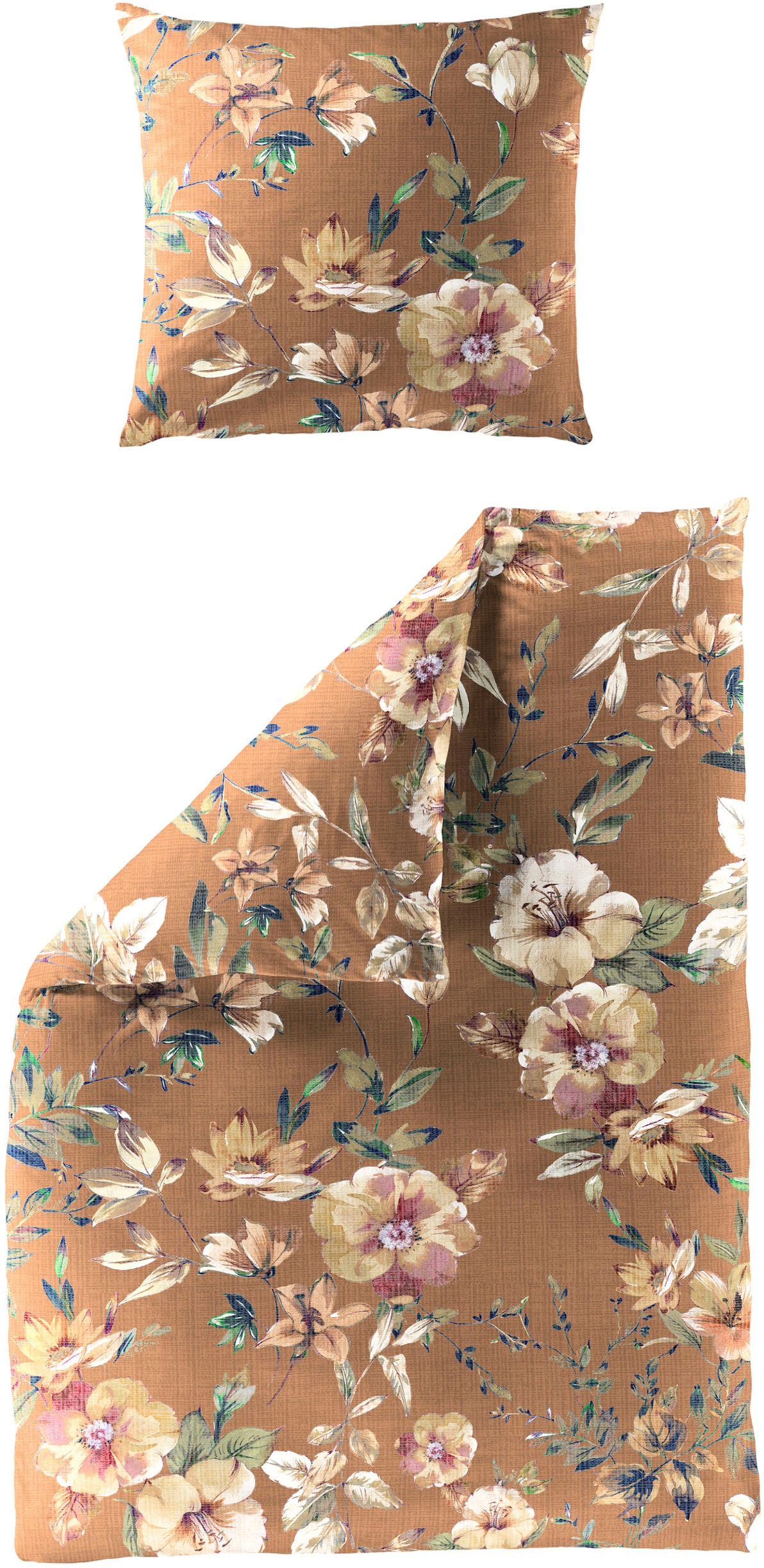 BIERBAUM Bettwäsche »5280« 2 Stk. tlg. Mako-Satin, 100 % Baumwolle, pflegel günstig online kaufen