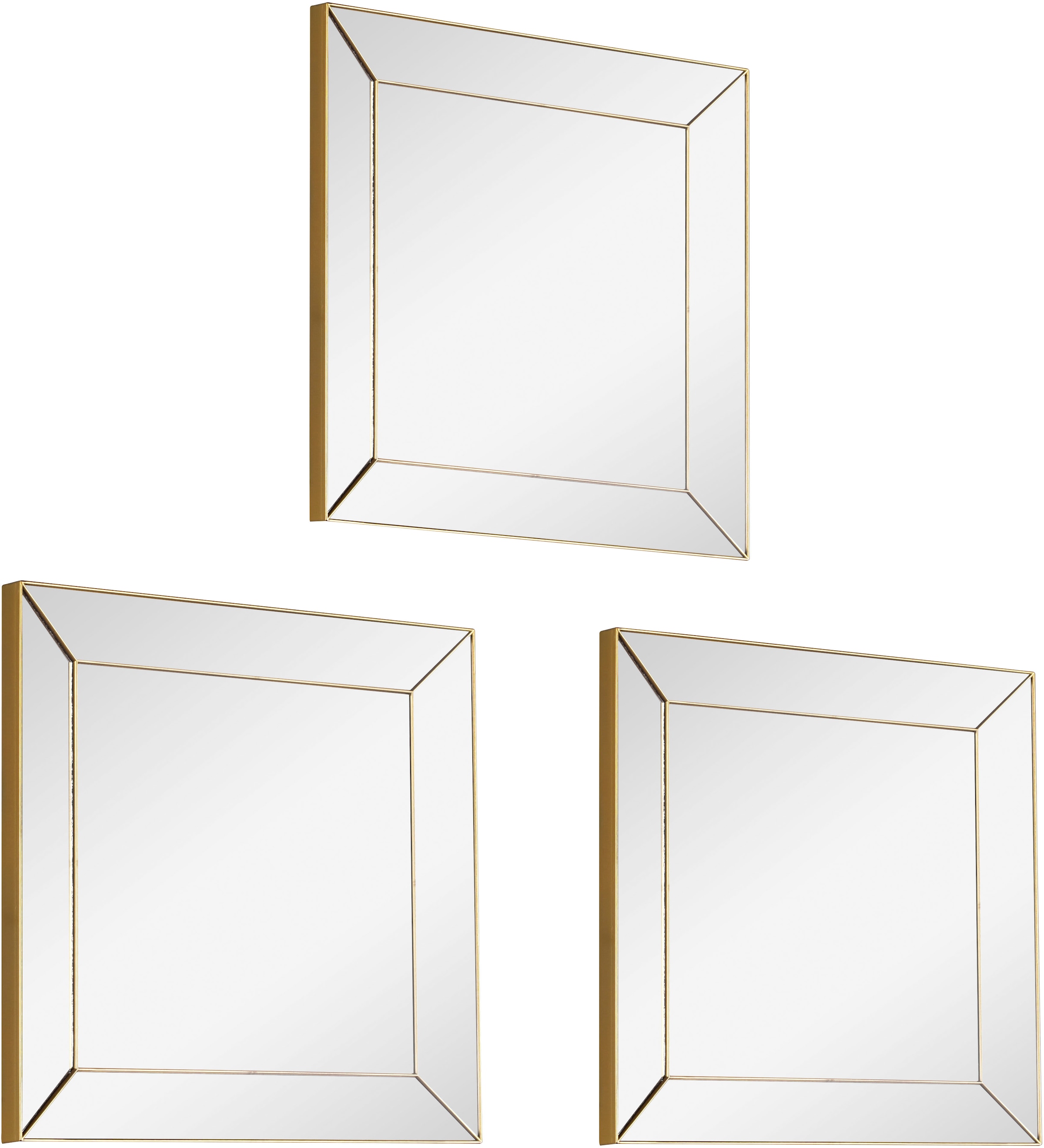MIRRORS AND MORE Dekospiegel »Alexandra«, (3 St.)