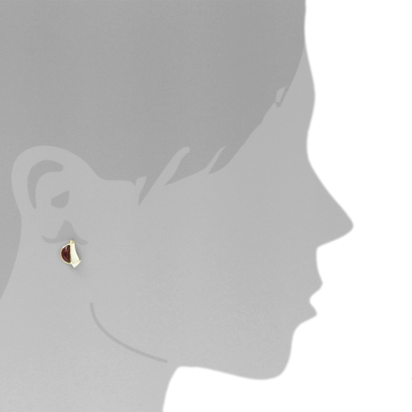 OSTSEE-SCHMUCK Paar Ohrstecker »Ostsee-Schmuck Ohrstecker Lale Ohrstecker Lale«, (2 tlg.)