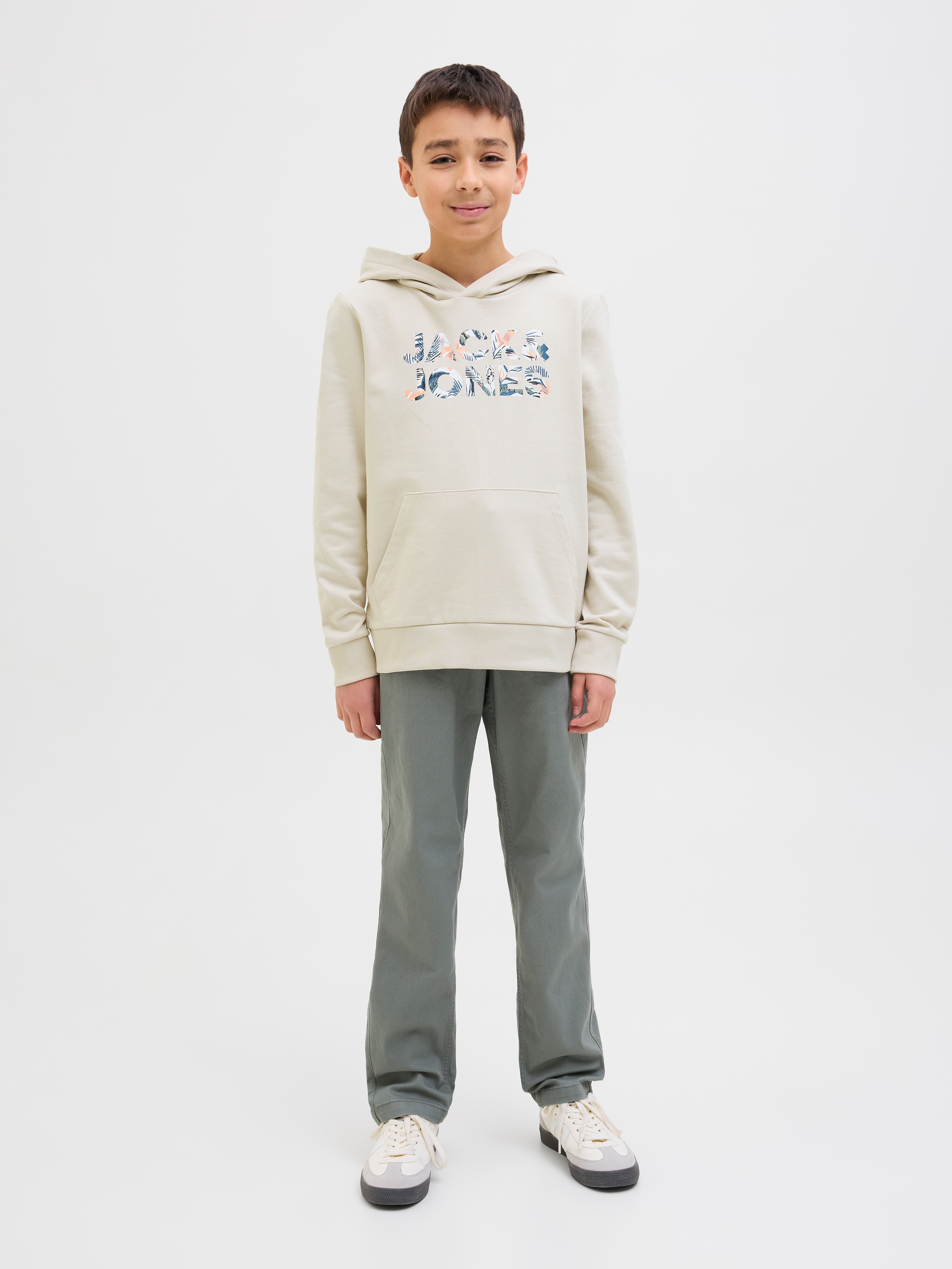 Jack & Jones Junior Kapuzensweatshirt »JJEBRYAN CORP LOGO SWEAT HOOD NOOS JNR«