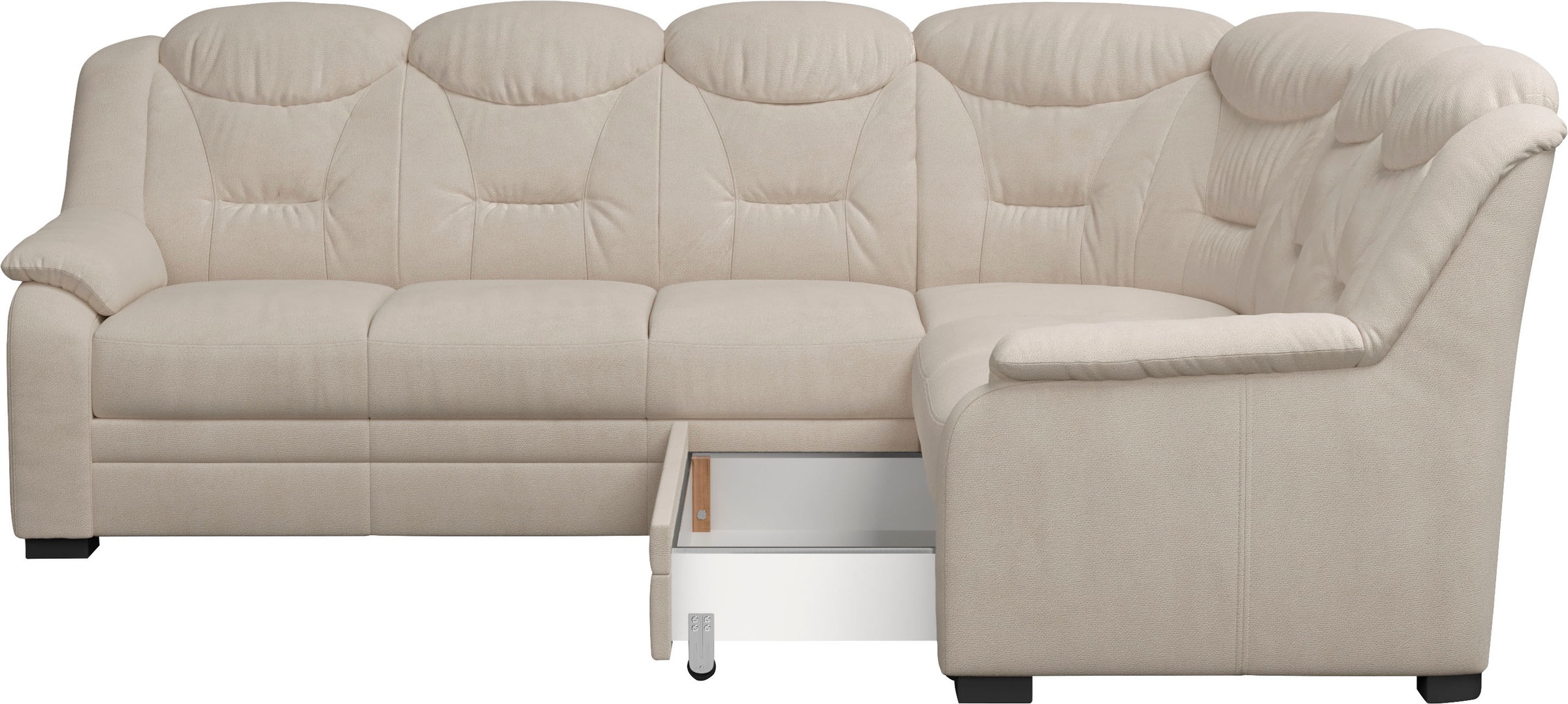 COTTA Ecksofa »Marcus L-Form«, wahlweise mit Bettfunktion & Stauraum