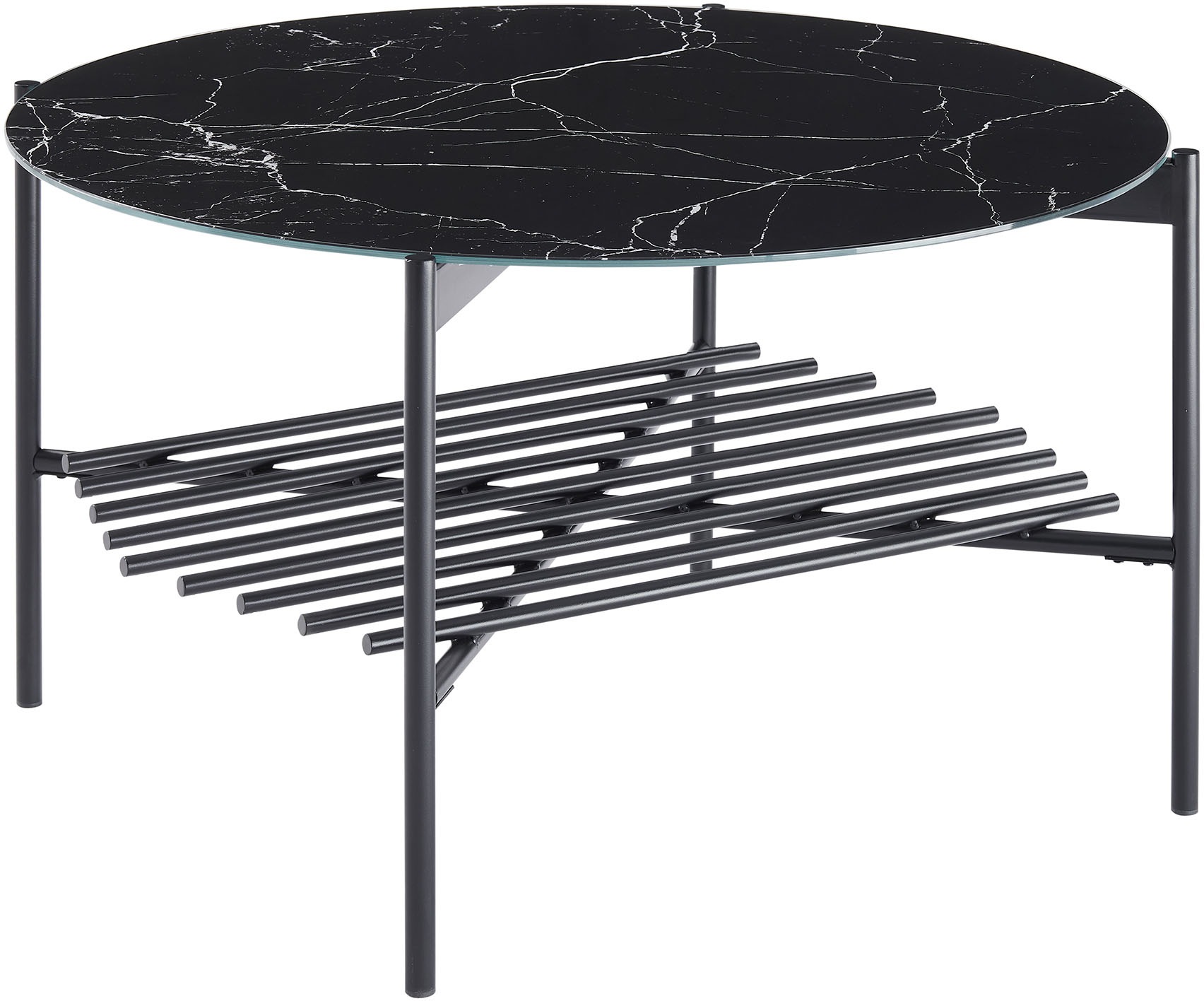 SalesFever Couchtisch »Couchtisch im minimalistischen Stil« 1 Stk. tlg. Gla günstig online kaufen