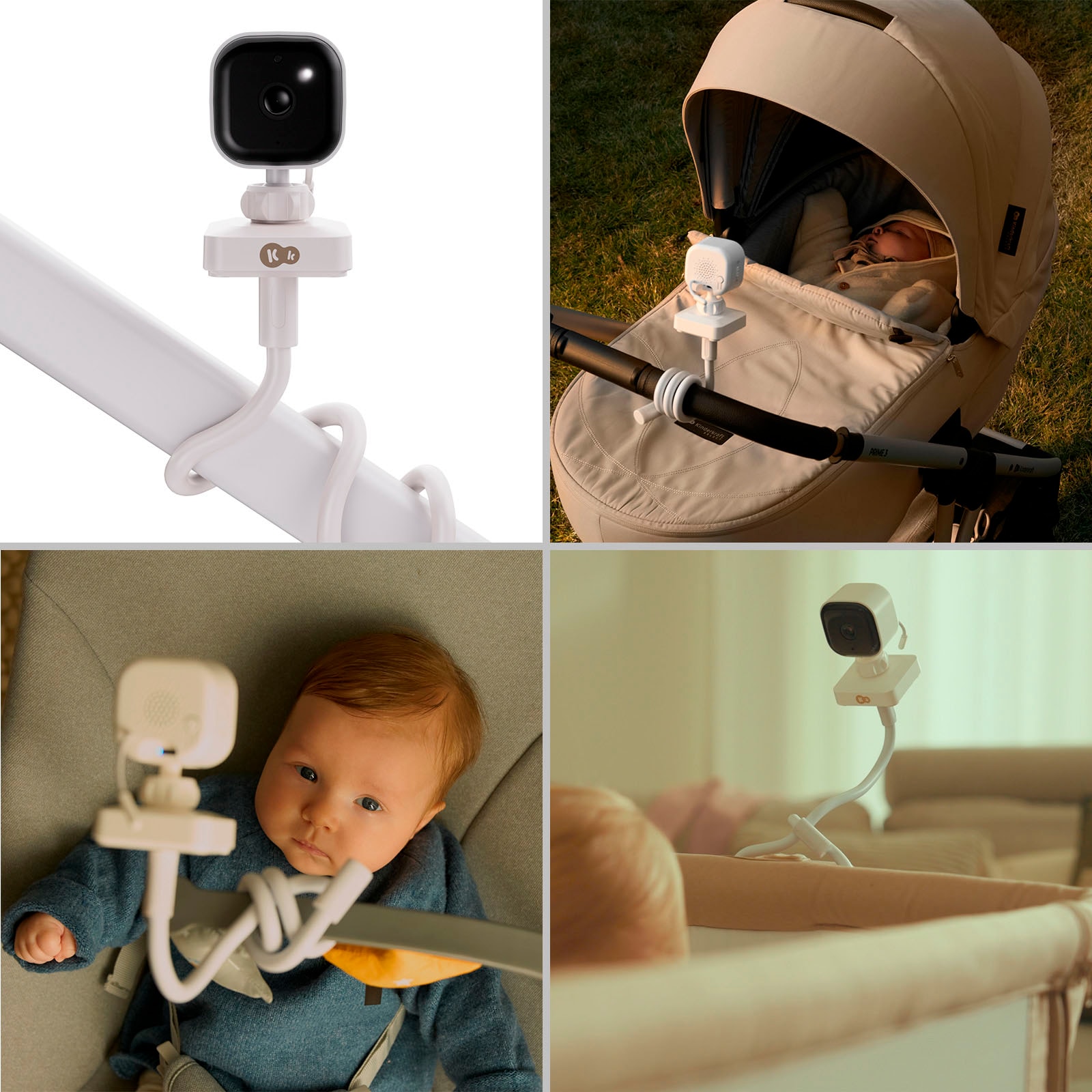 Kinderkraft Video-Babyphone »NITEEYE TRAVEL« Set, 2 tlg.
