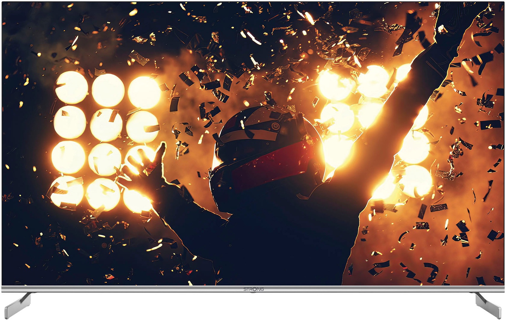 Strong QLED-Fernseher »SRT 55UF8733«, 4K Ultra HD, Google TV-Smart-TV