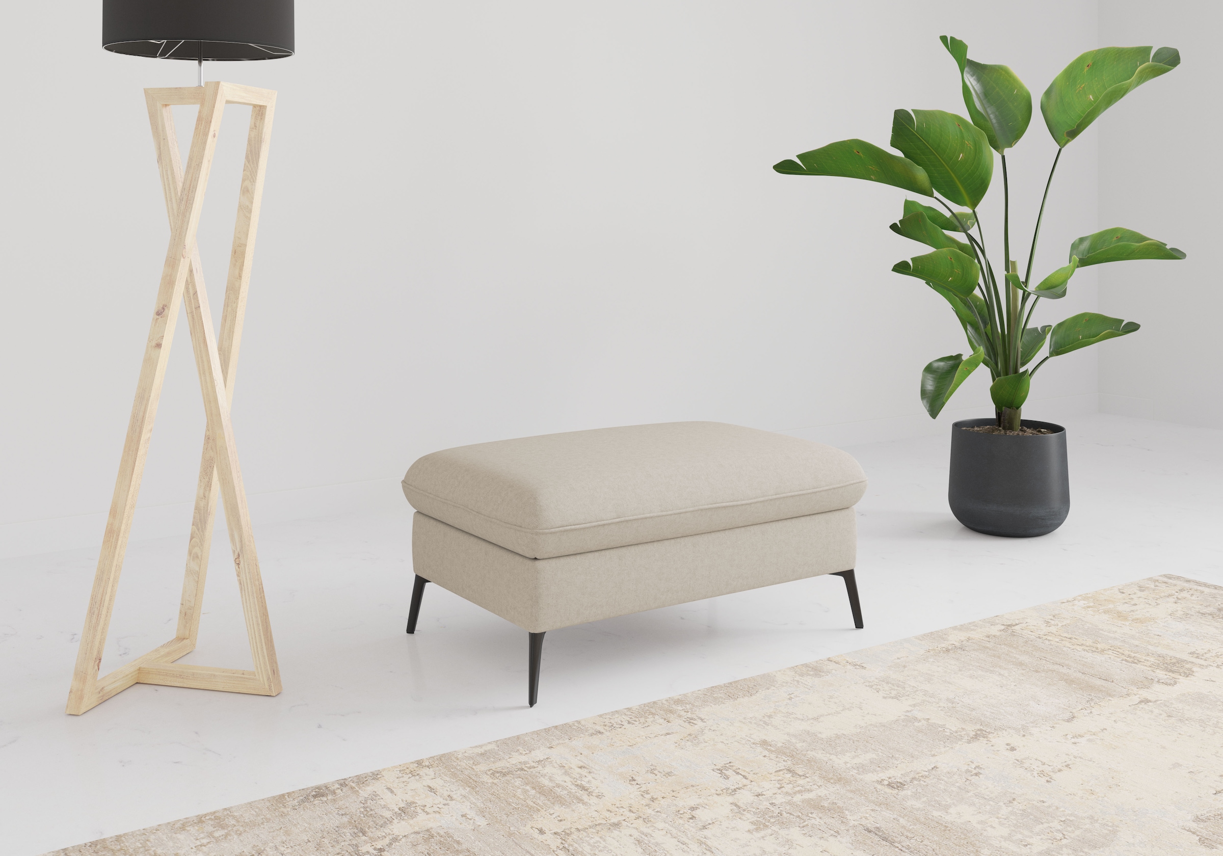 sit&more Polsterhocker »Emely«, mit praktischen Stauraum günstig online kaufen