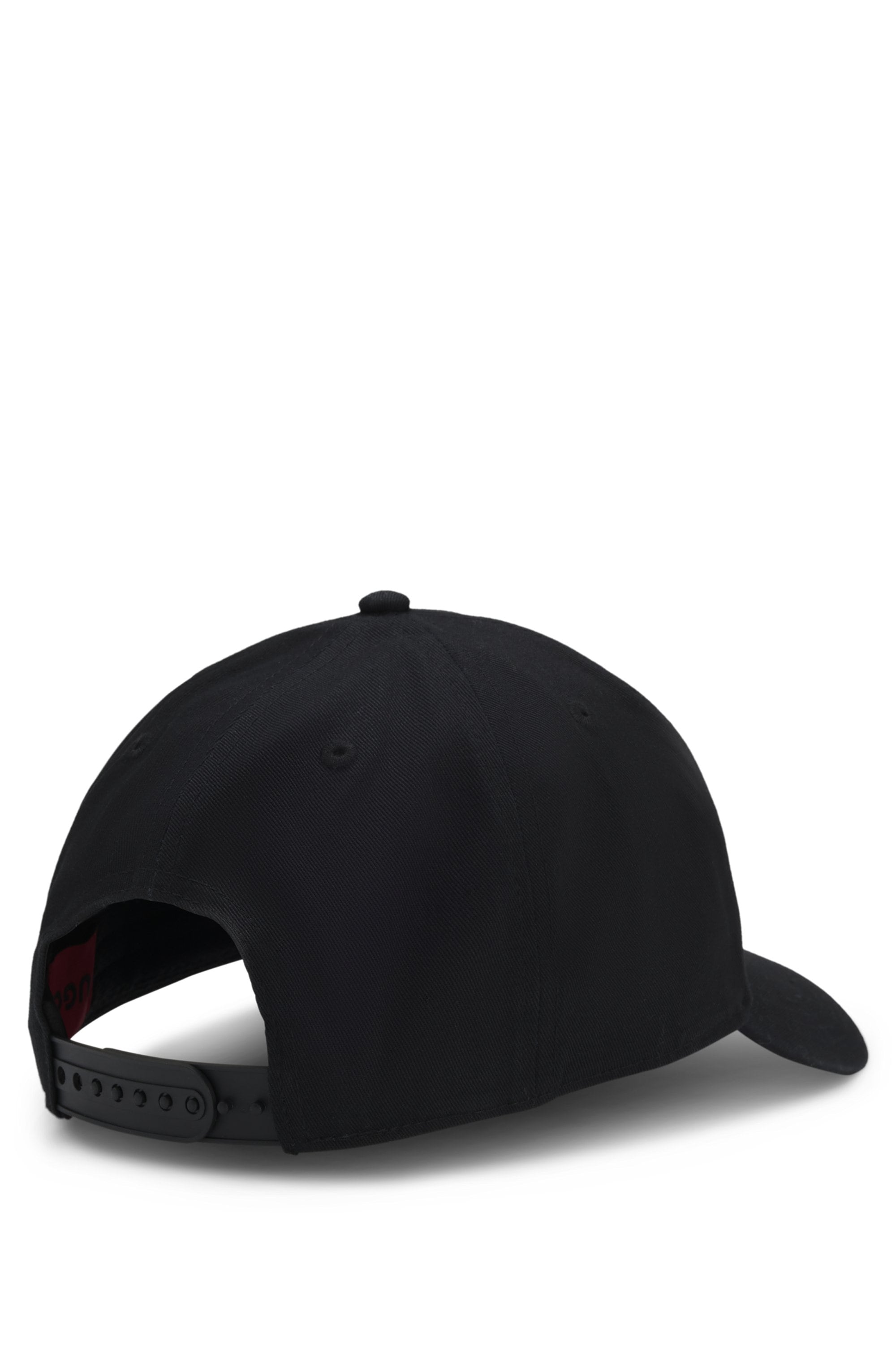 HUGO Baseball Cap mit 3D Logostickerei, verstellbarer Verschluss, unisex