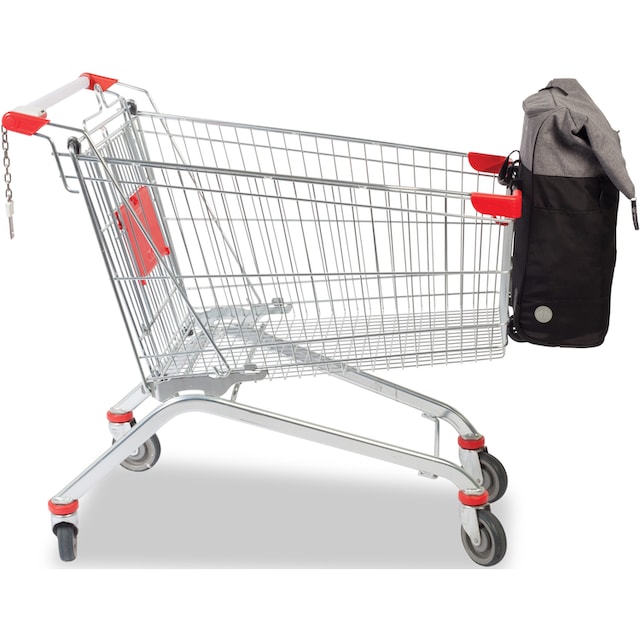 fabrizio® Einkaufstrolley »Punta Velo«, (1 tlg.), mit Hakensystem für  Fahrradgepäckträger