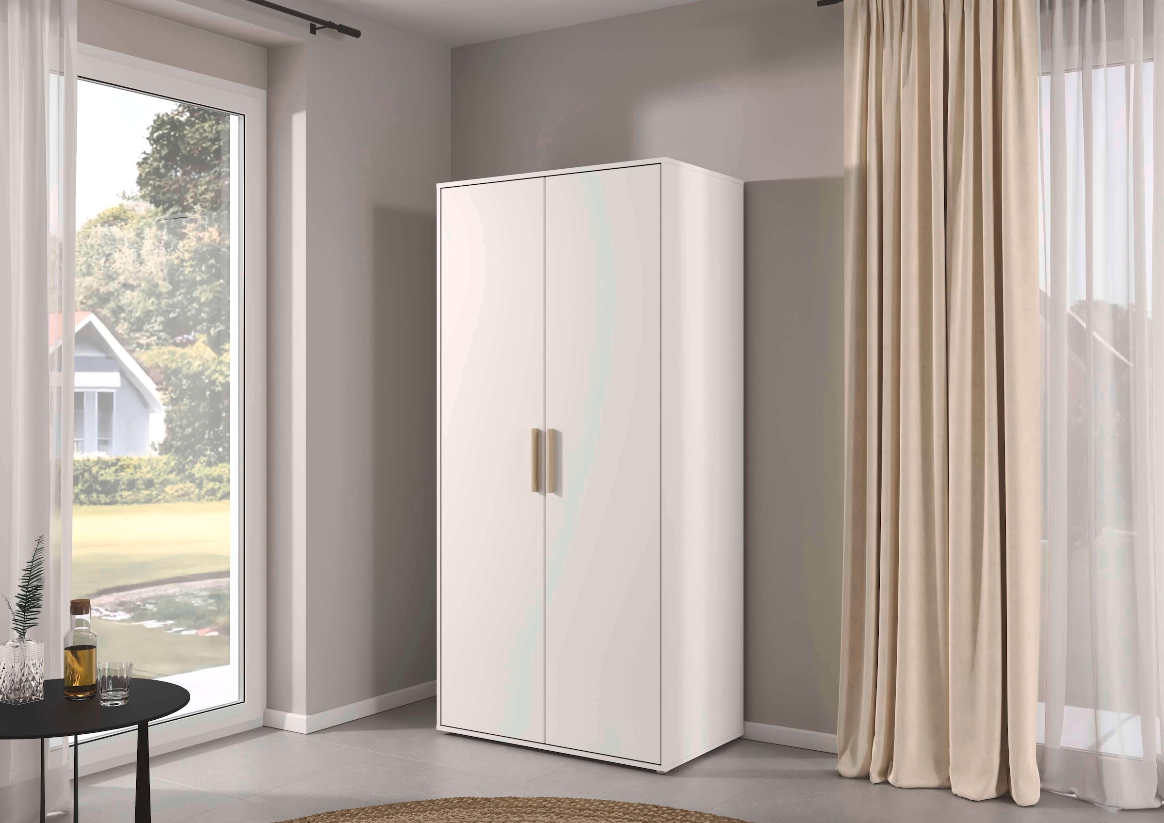 INOSIGN BY RAUCH Kleiderschrank »Schrank Garderobe Schlafzimmer Stauraum PAULLY TOPSELLER Wäscheschrank«, (mit 3 unterschiedlichen Griff-Varianten) 3 Griffvarianten MADE IN GERMANY