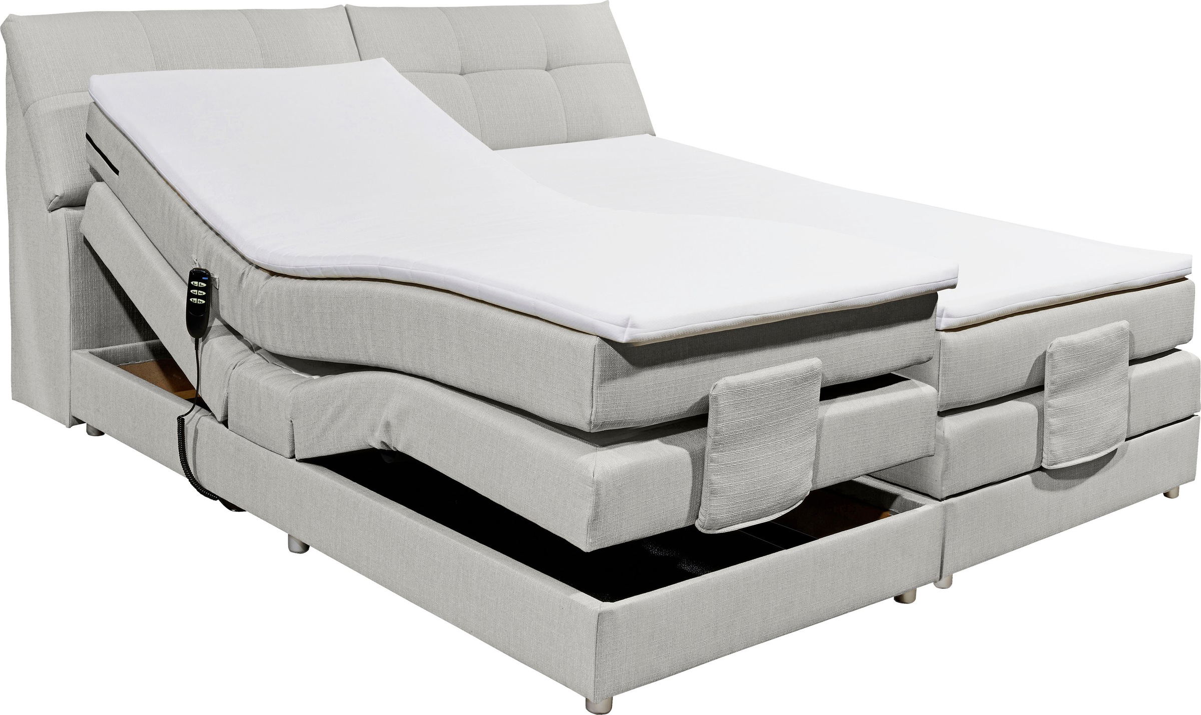 ED EXCITING DESIGN Boxspringbett »Carpino wahlweise in den Breiten 120cm od günstig online kaufen