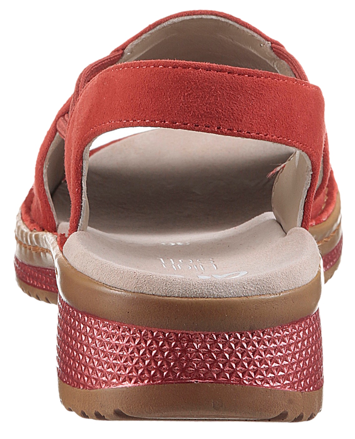 Ara Riemchensandale »HAWAII«, Sommerschuh, Sandalette, Keilabsatz, mit Stretch-Bänder, G-Weite