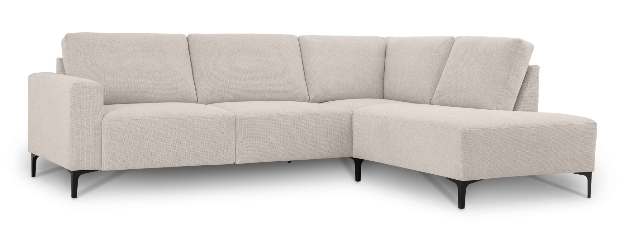 Home affaire Ecksofa »Tournon«, L-Form, Breite 256 cm, Webstoff, Chenille