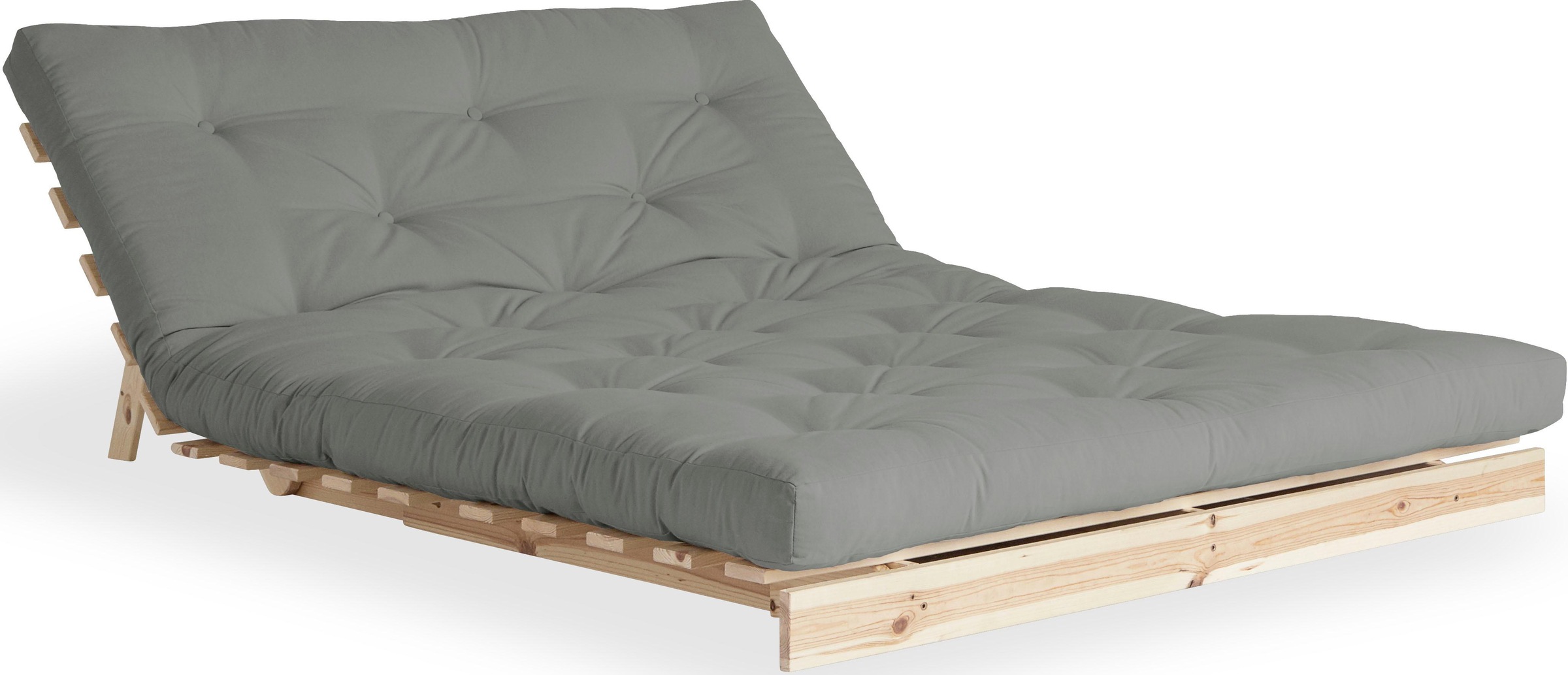 Karup Design Daybett »Roots Schlafsofa, Gästebett, Sofa inkl. Futonmatratze«, Liegefläche 90/140/160 x200 cm, FSC® zertifizierte Kiefer