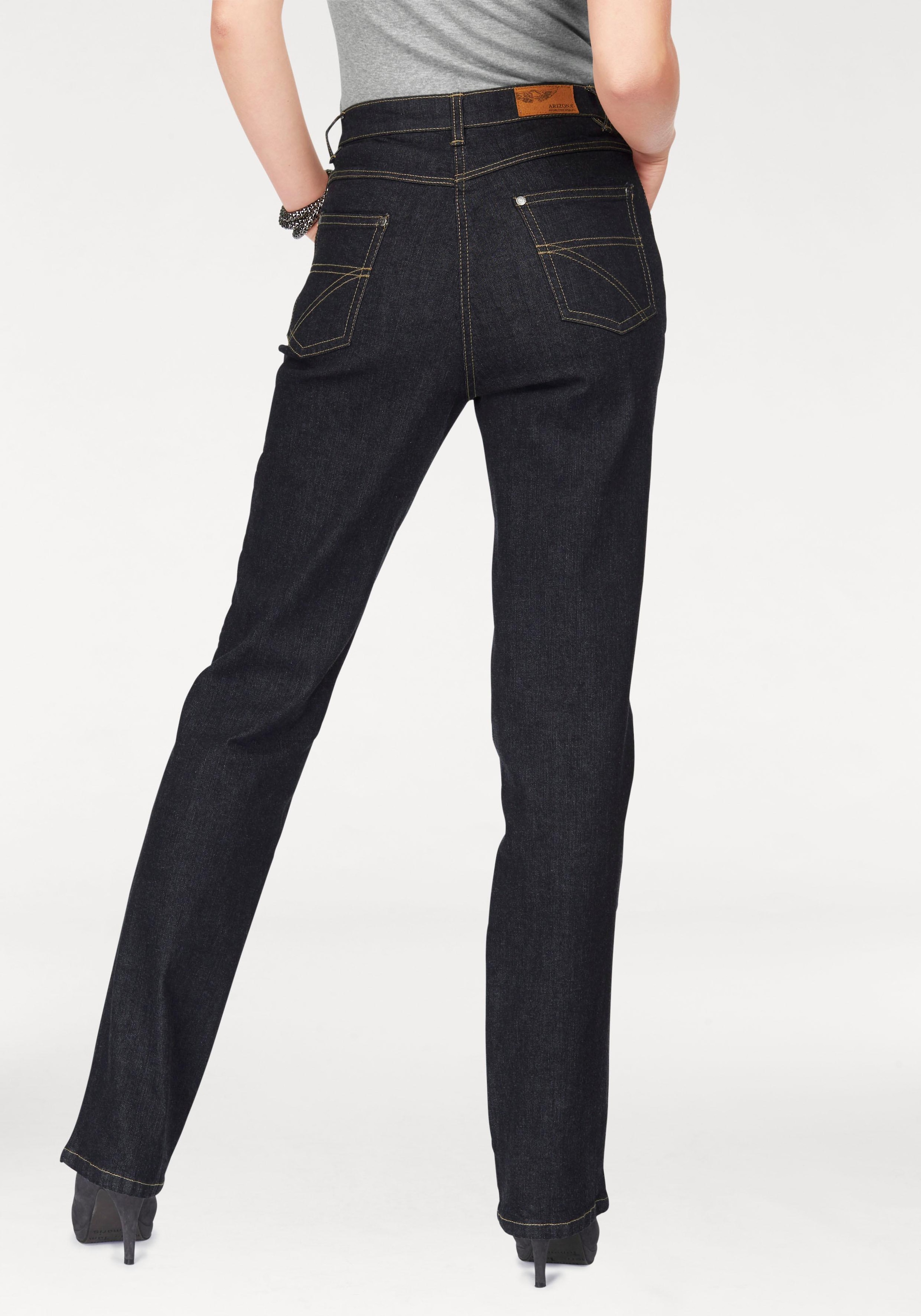 Arizona Gerade Jeans »Annett«, High Waist