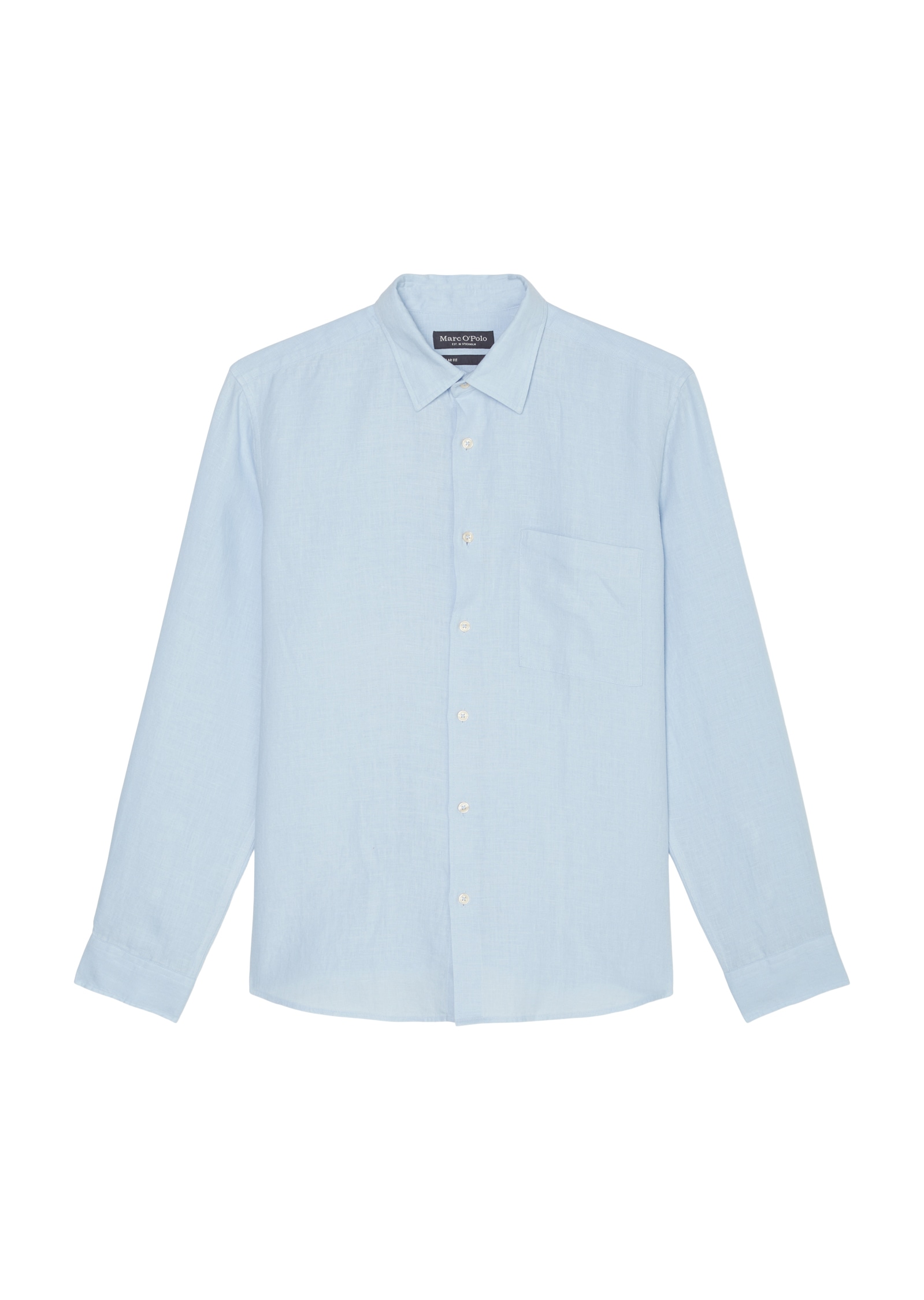Marc O'Polo Leinenhemd, im klassisch cleanen Look