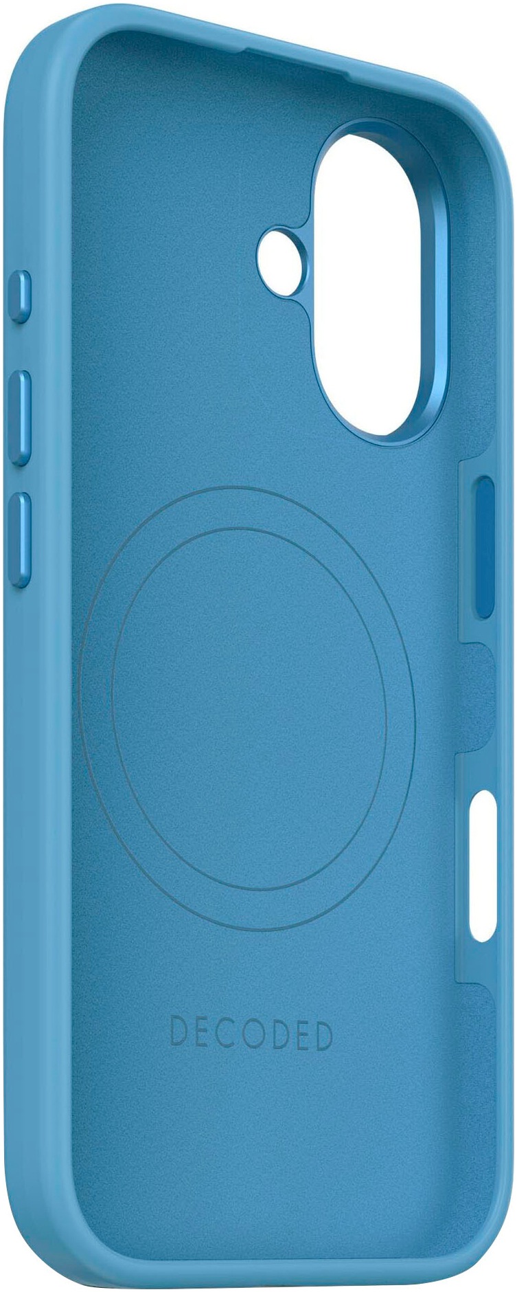 DECODED Smartphone-Hülle »AntiMicrobial Silicone Backcover iPhone 16«, iPhone 16, 15,5 cm (6,1 Zoll)