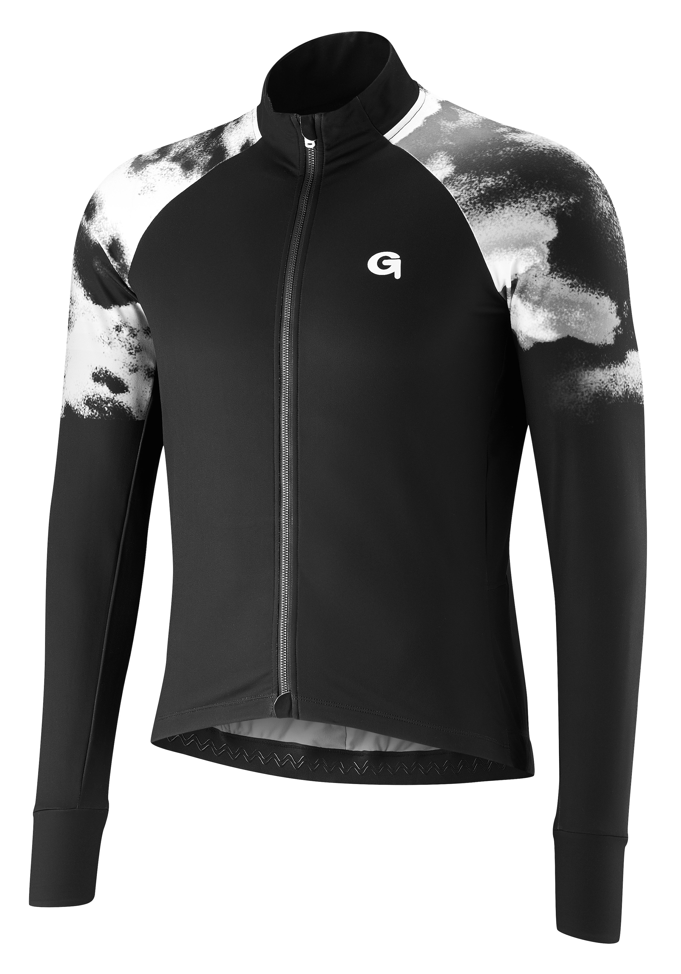 Gonso Radtrikot »CUNEO«, Radtrikot mit hoher Wärmeisolation durch weiche, aufgeraute Innenseite.