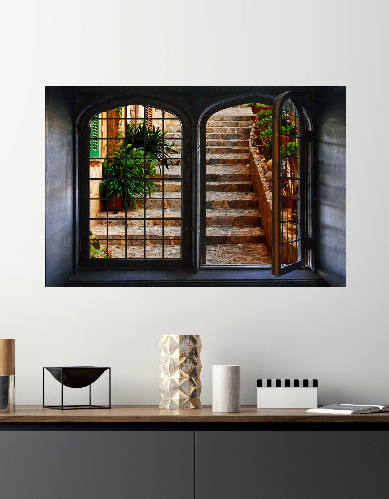 queence Wandsticker »Spanien«, Wandsticker, Wandbild, selbstklebend, 3D, Fenster