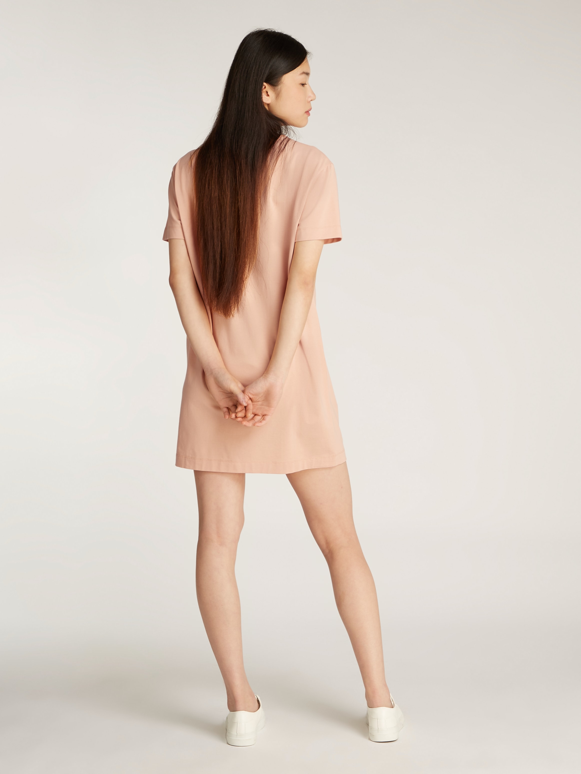 Calvin Klein Jeans Shirtkleid »GRADIENT MONOLOGO TEE DRESS«, mit Logodruck