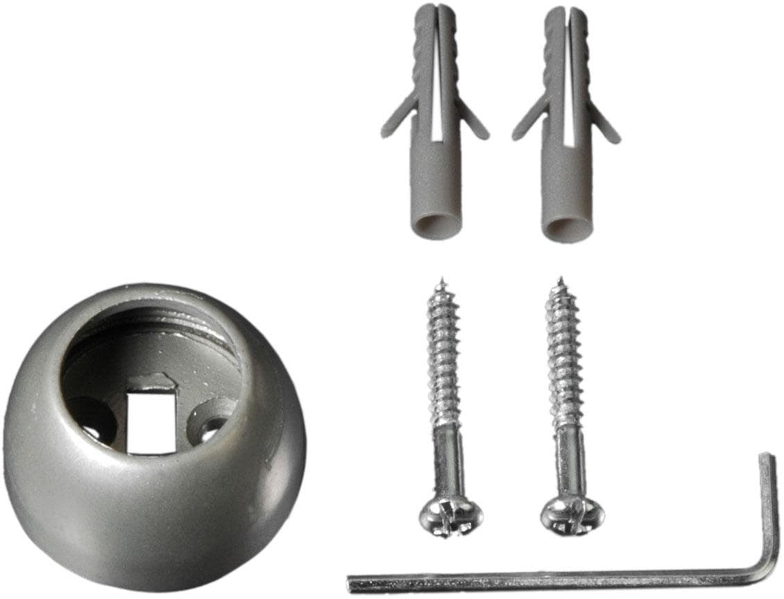 Liedeco Wandbefestigung für Gardinenstangen Ø 20 mm günstig online kaufen