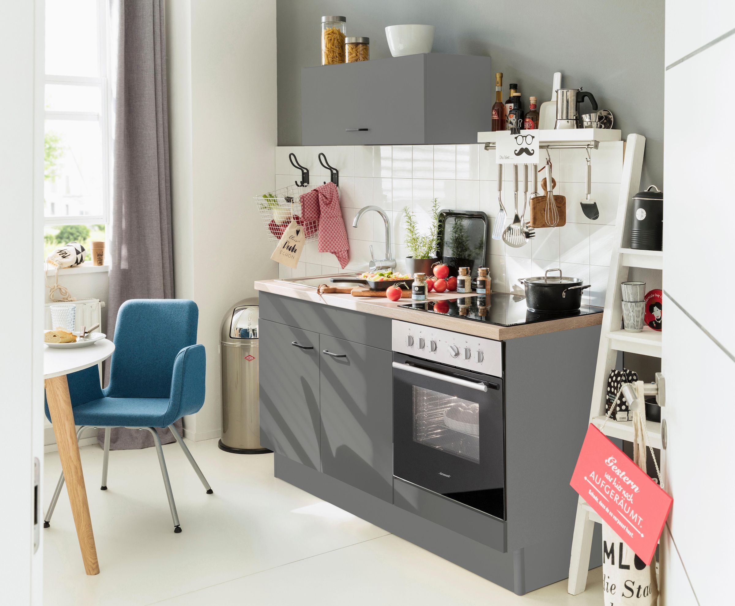 OPTIFIT Spülenschrank »Elga«, mit Soft-Close-Funktion, höhenverstellbaren Füßen, Breite 100 cm