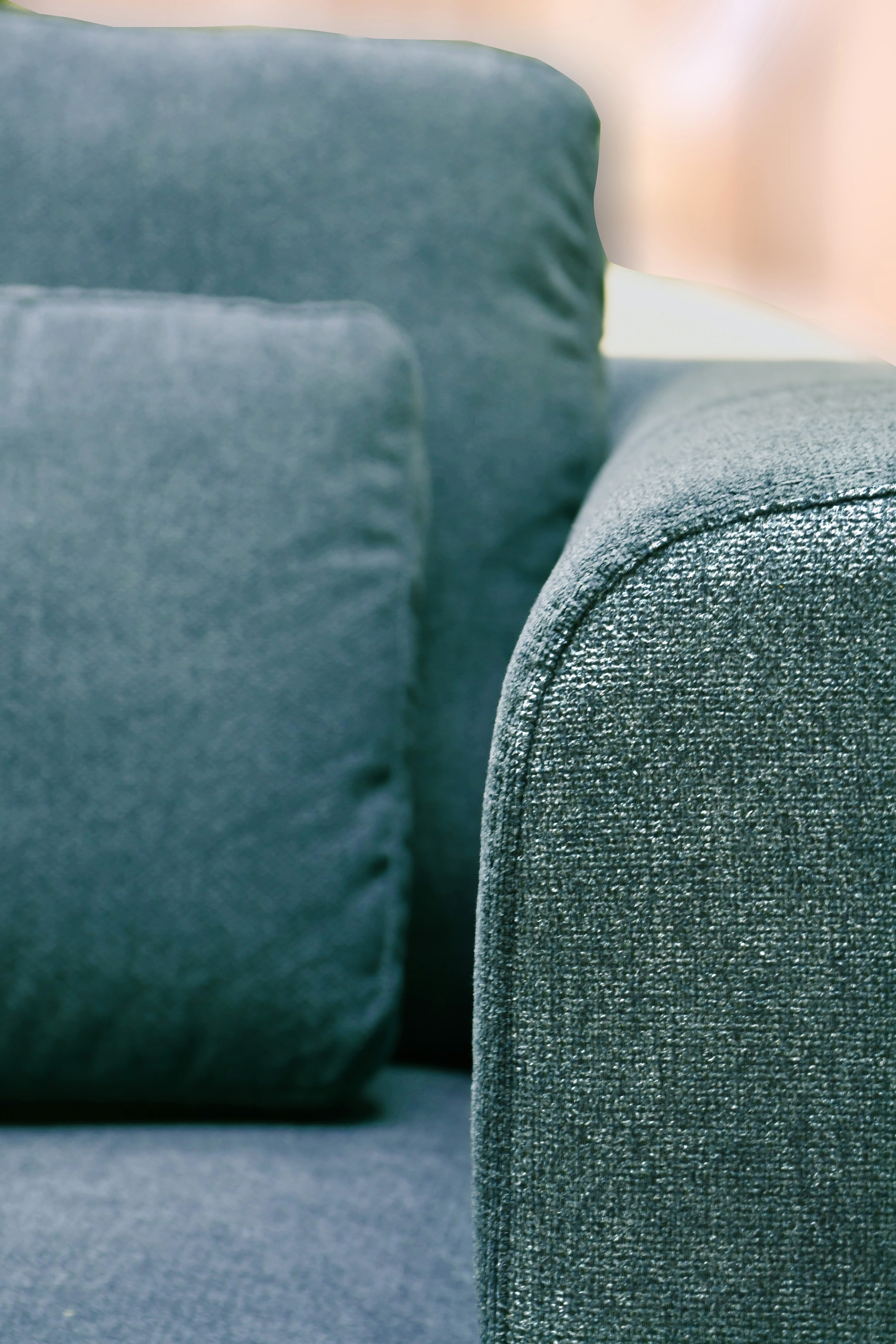 Leonique Sessel »New York« Petrolblauer Sessel, Edelstahlgestell, 102 x 84 x 96, Sitzhöhe 44 cm