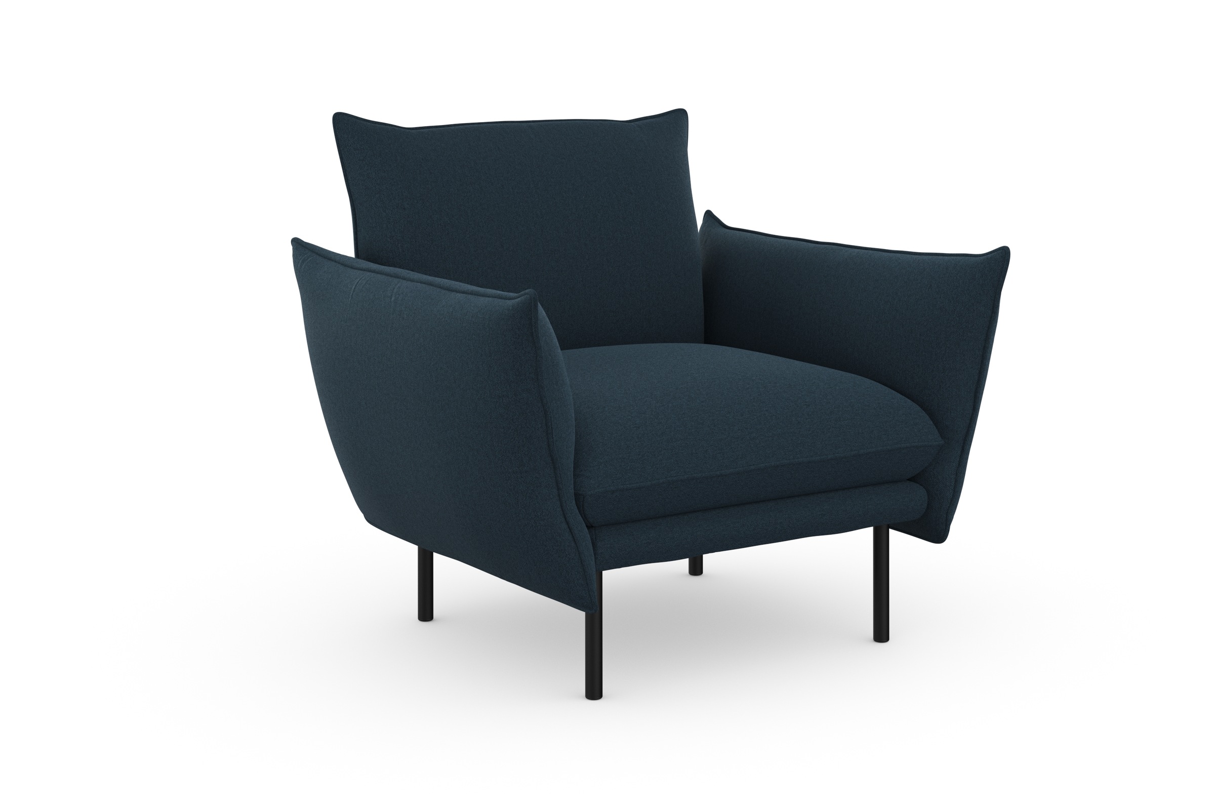 andas Sessel »Stine Cocktailsessel«, Besonderes Design durch Kissenoptik un günstig online kaufen
