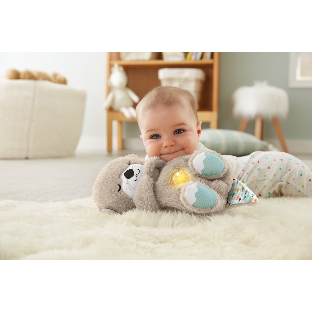 Fisher-Price® Plüschfigur »Schlummer-Otter«, Einschlafhilfe, mit sanftem Licht