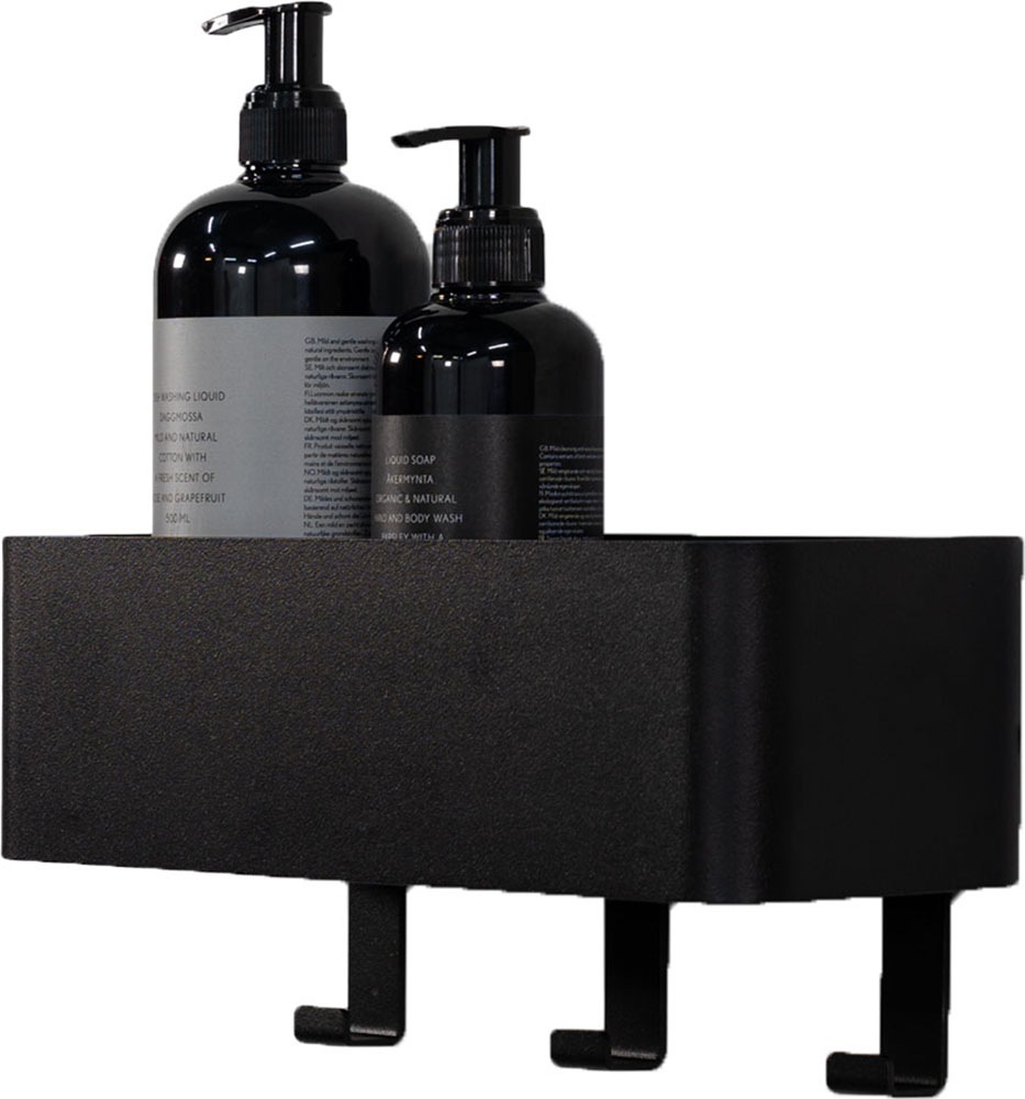 Spinder Design Garderobenhaken »Multi 3«, (1 St.), 2-in-1 Wandregal + Garderobe