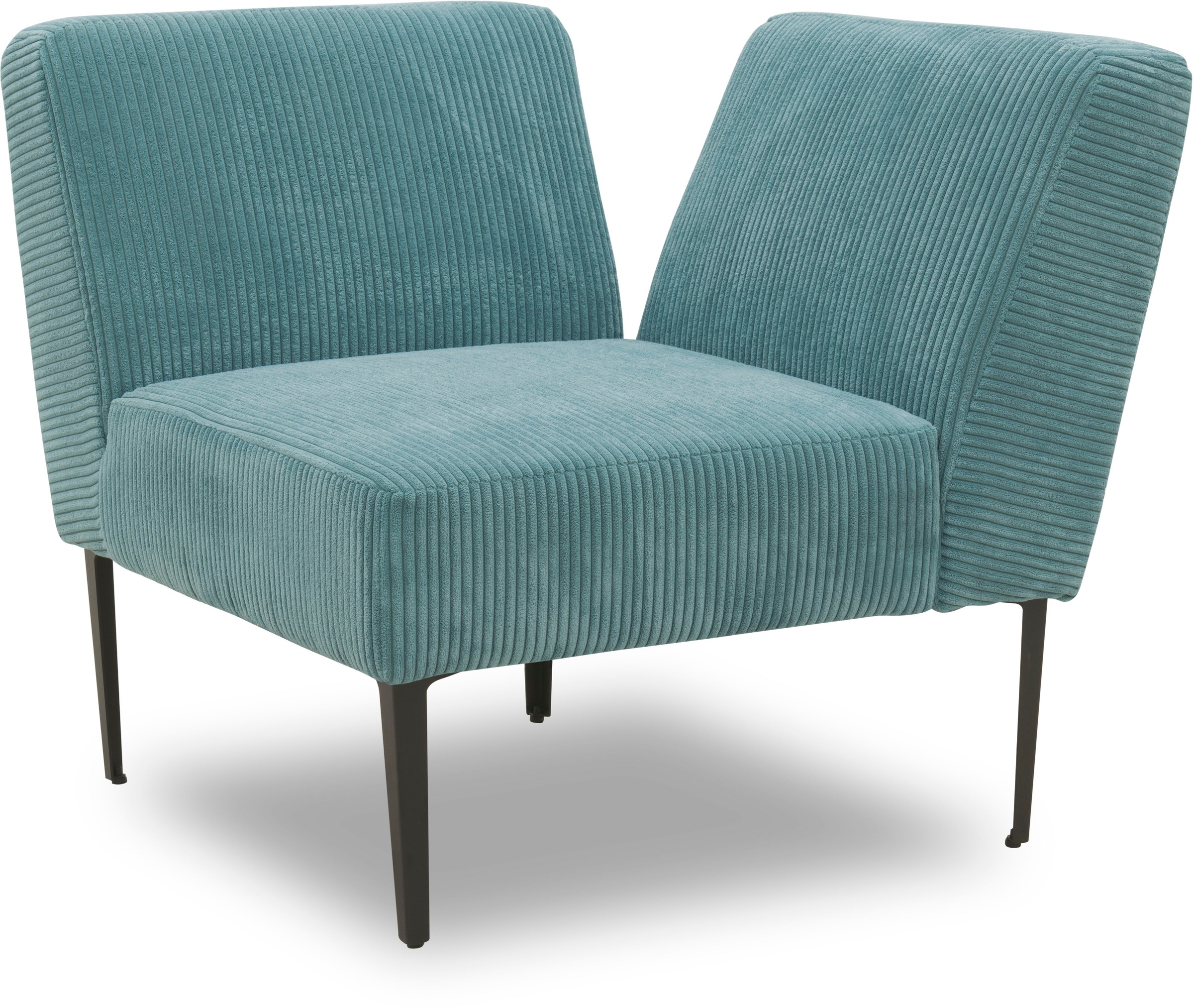 DOMO collection Sofa-Eckelement »700010 Lieferzeit nur 2 Wochen, auch einzeln stellbar«, Modul - als Ecke oder Abschluss einsetzbar, Cord-Bezug