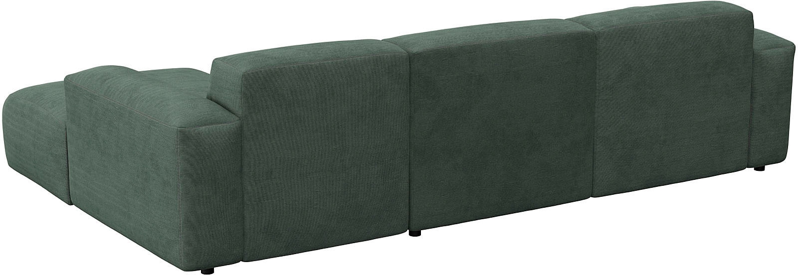 FLEXLUX Ecksofa »Lucera bequem und komfortabel durch hochwertigen Sitzaufbau, L.Form« modern & anschmiegsam, Kaltschaum, Stahl-Wellenunterfederung