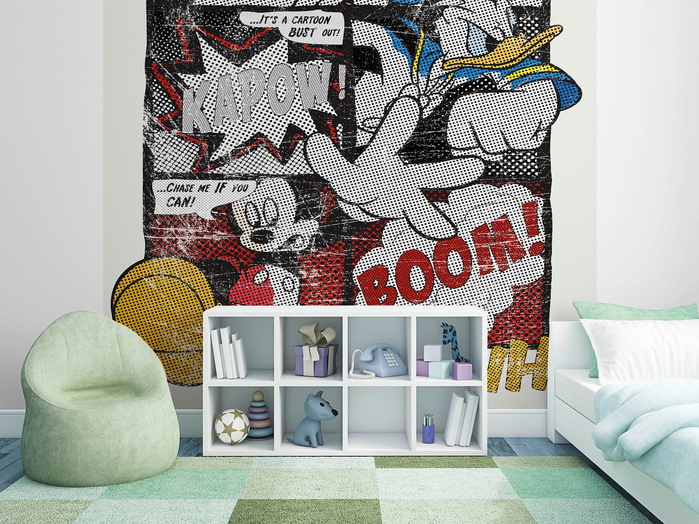 Komar Fototapete »Mickey´s Great Escape - Größe 184 x 254 cm«, bedruckt, Wo günstig online kaufen